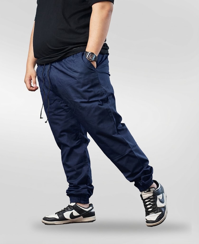 Celana Jogger Big Size Jumbo - Navy | BigJordan