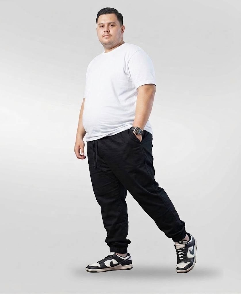 Celana Jogger  Big Size Jumbo - Hitam | BigJordan