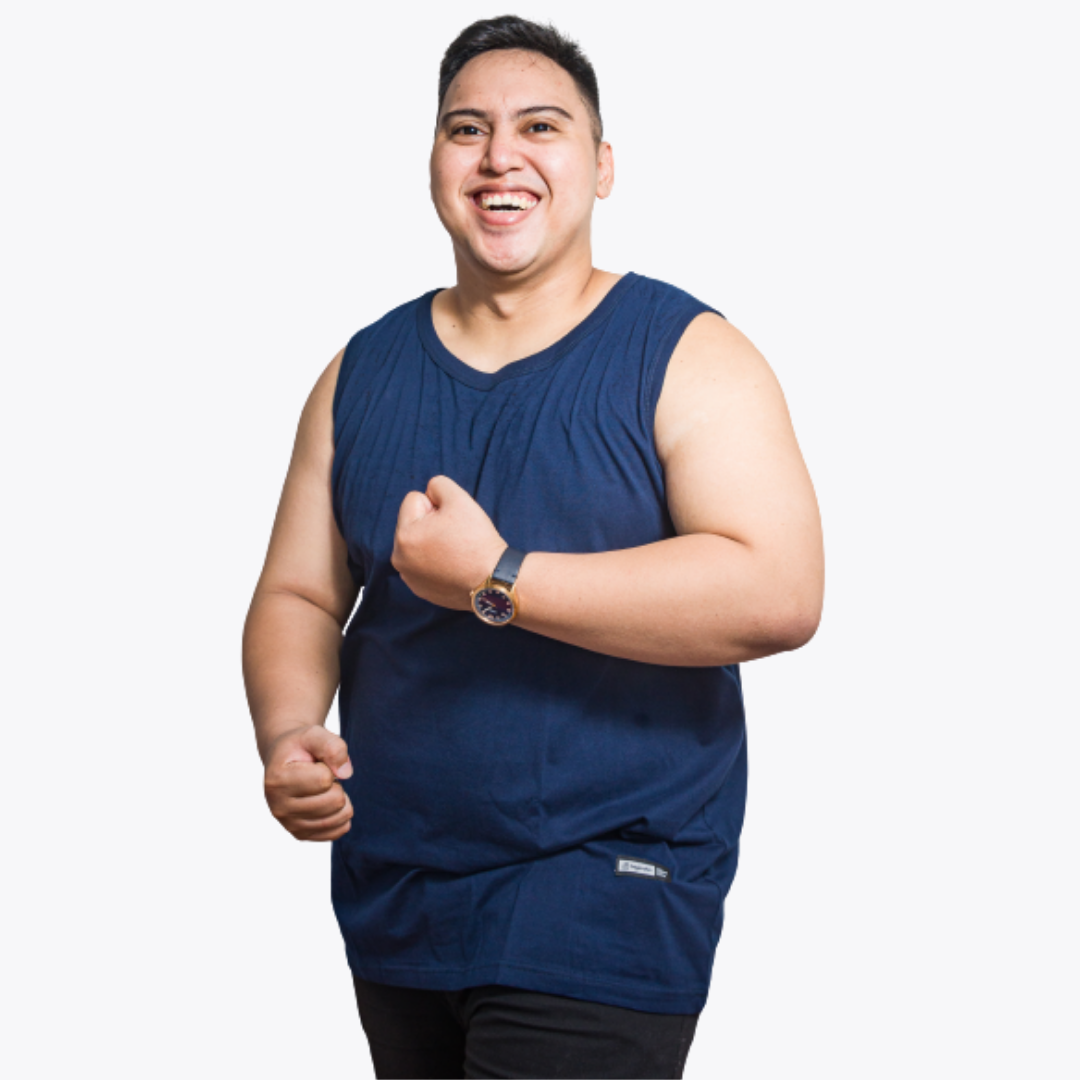 KAOS DALAM OBLONG NAVY
