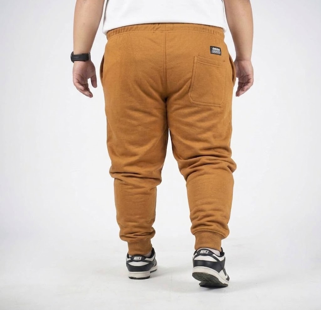 BigJordan Zuma Jogger Pants Big Size Ukuran Jumbo 46-54 - Caramel 2