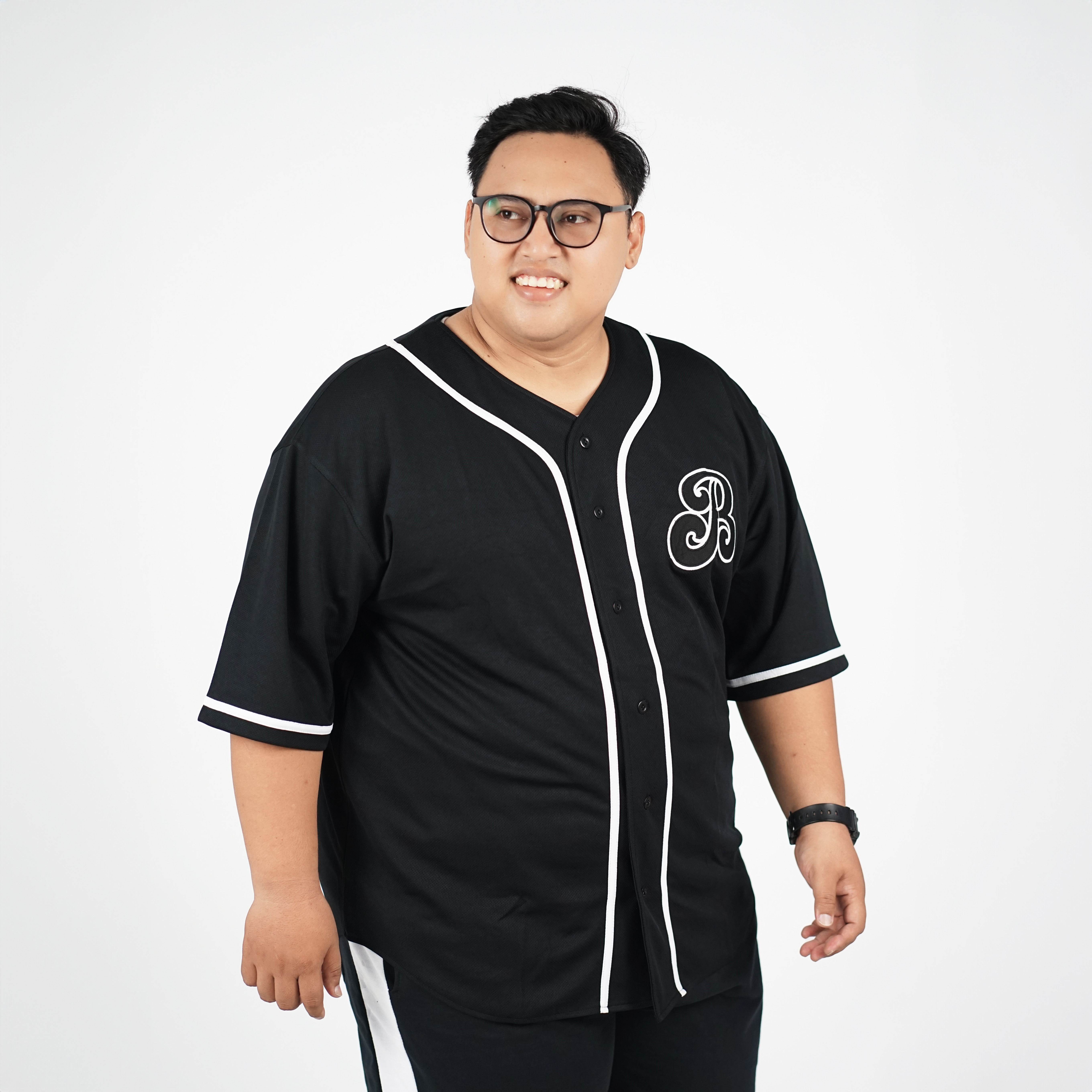ANDREA - JERSEY BASEBALL HITAM 2