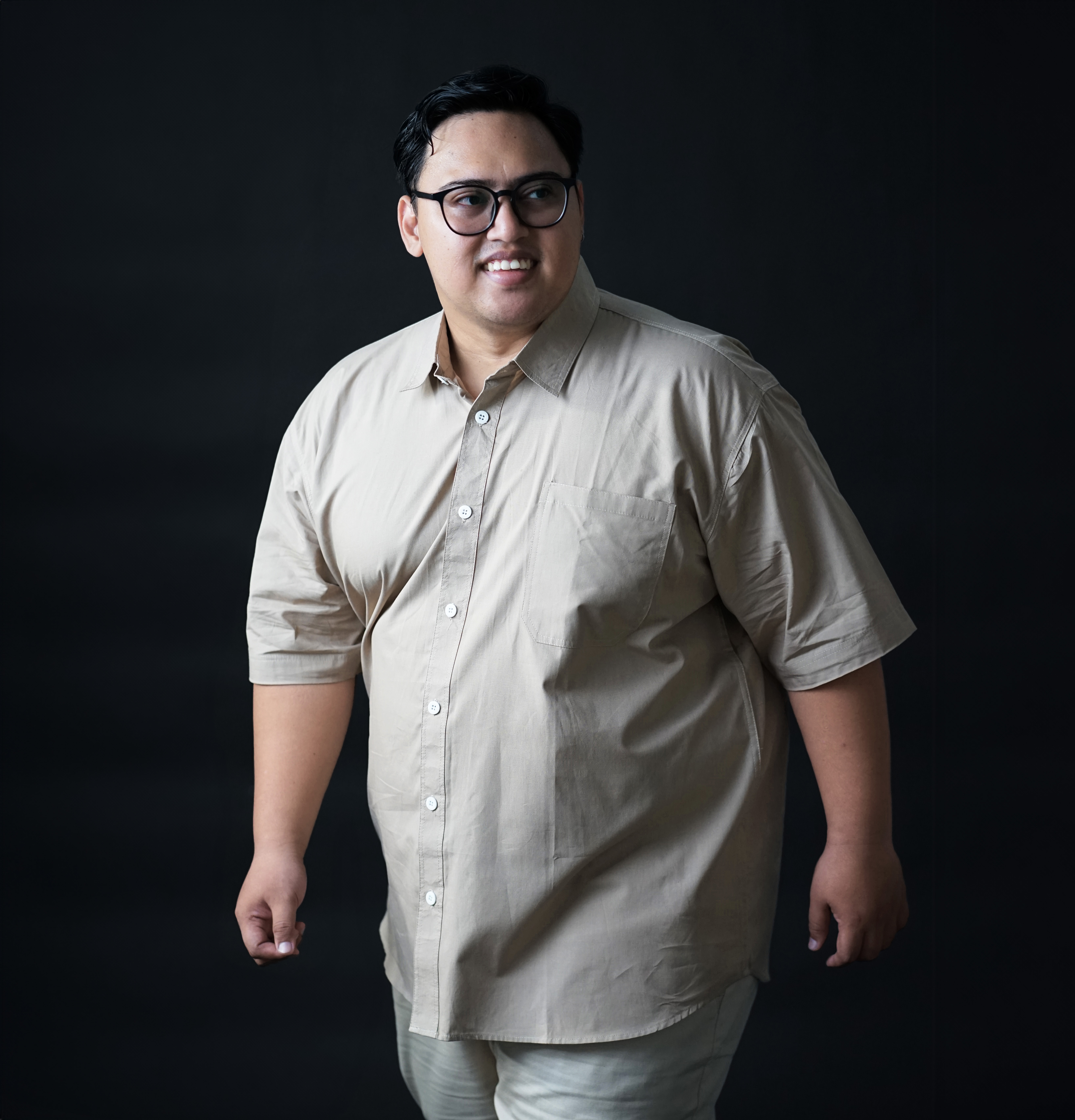 VENTO - Kemeja Lengan Pendek Big Size Katun Premium | BigJordan 3