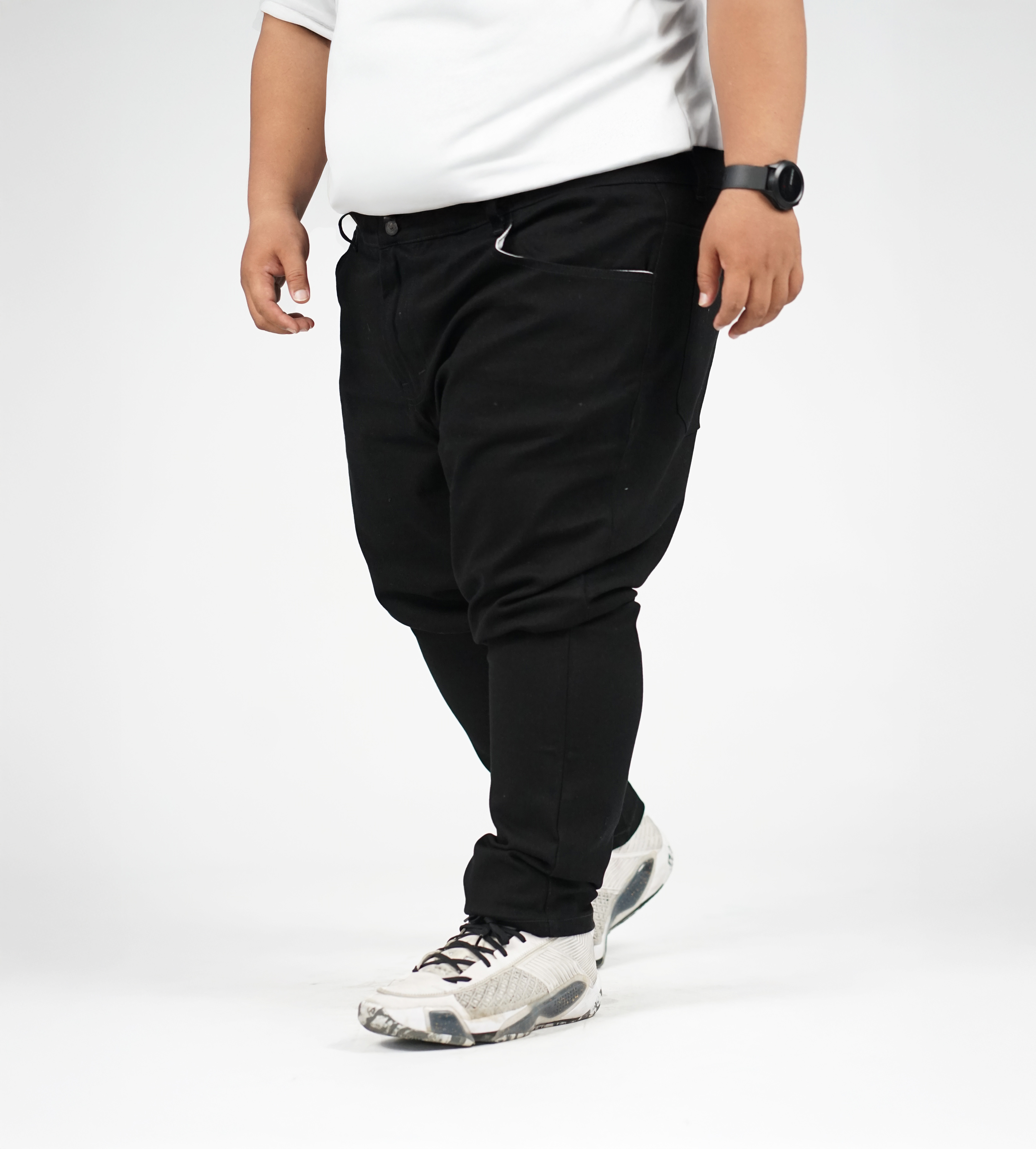 SASUKE - CELANA JEANS PANJANG DEEP BLACK PREMIUM 2