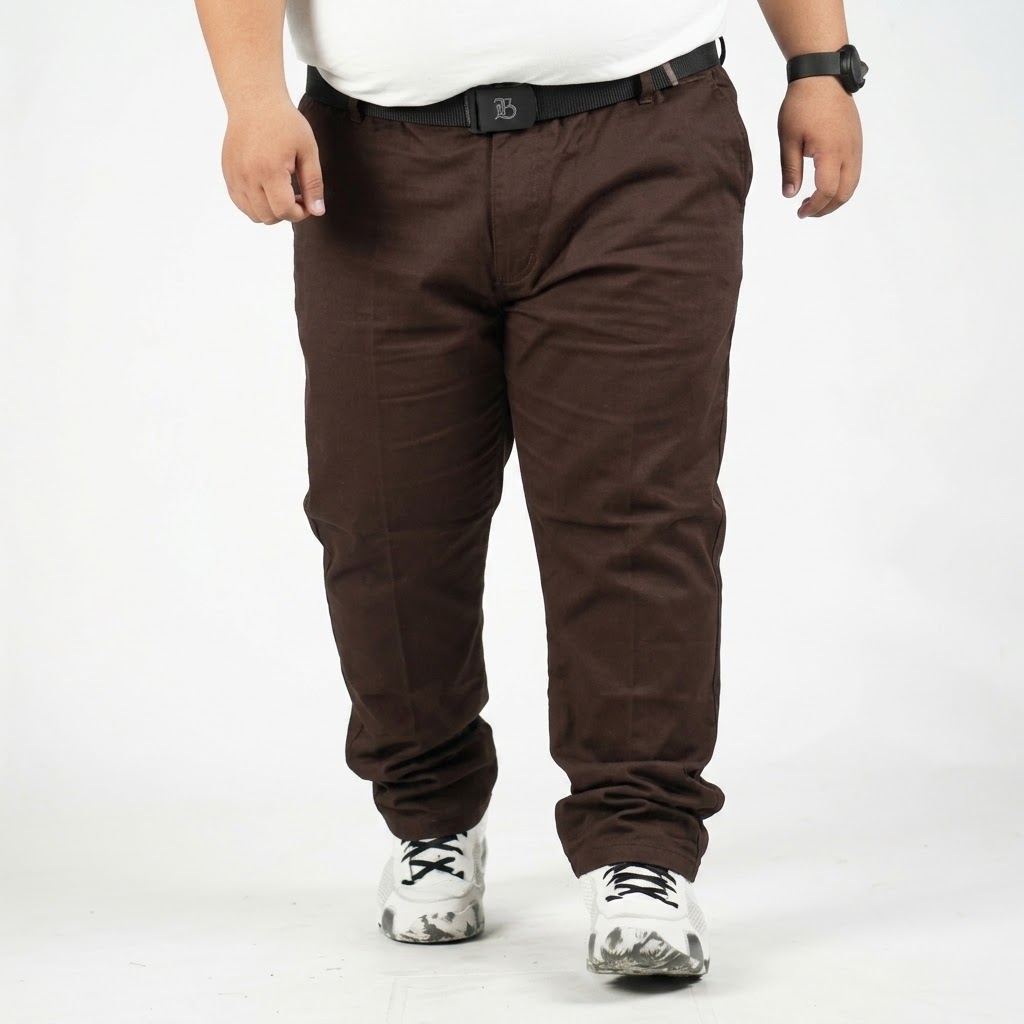 CELANA CHINO COKELAT TUA 42 44