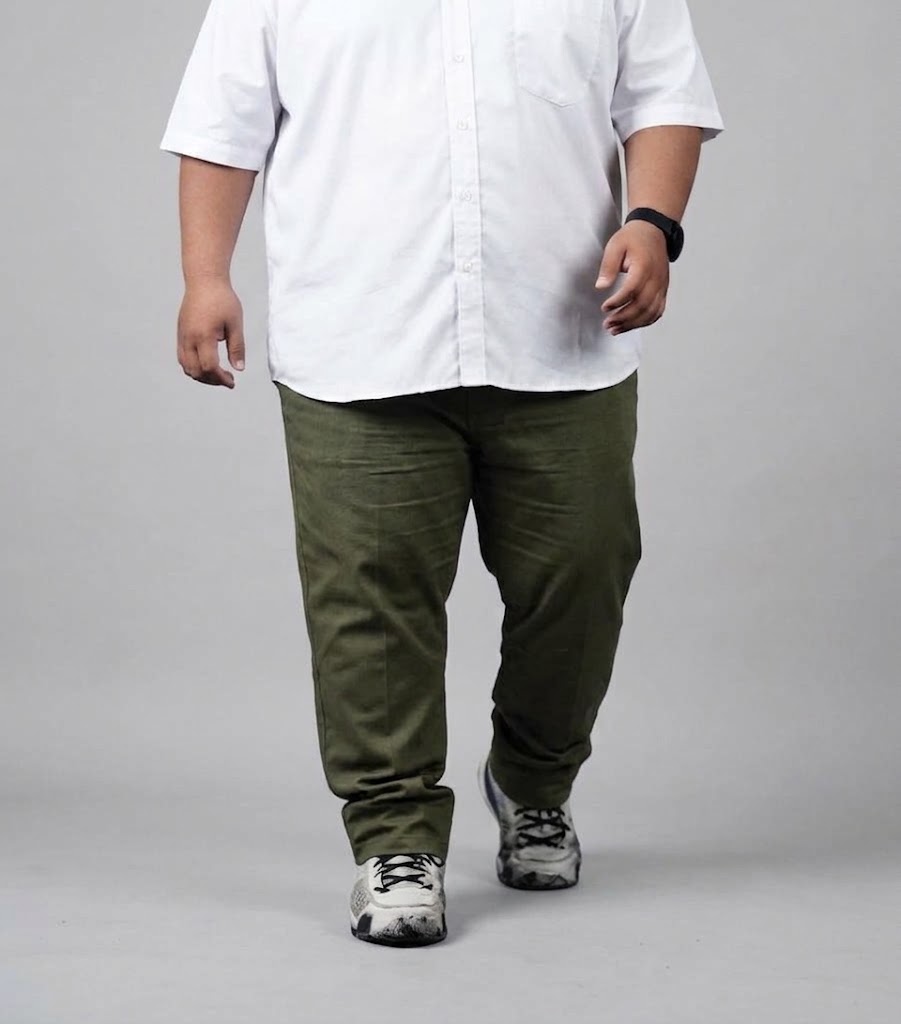 CELANA CHINO HIJAU OLIVE 42 44