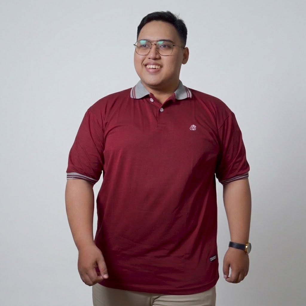 MEGANOVA POLO SHIRT BURGUNDY ABU