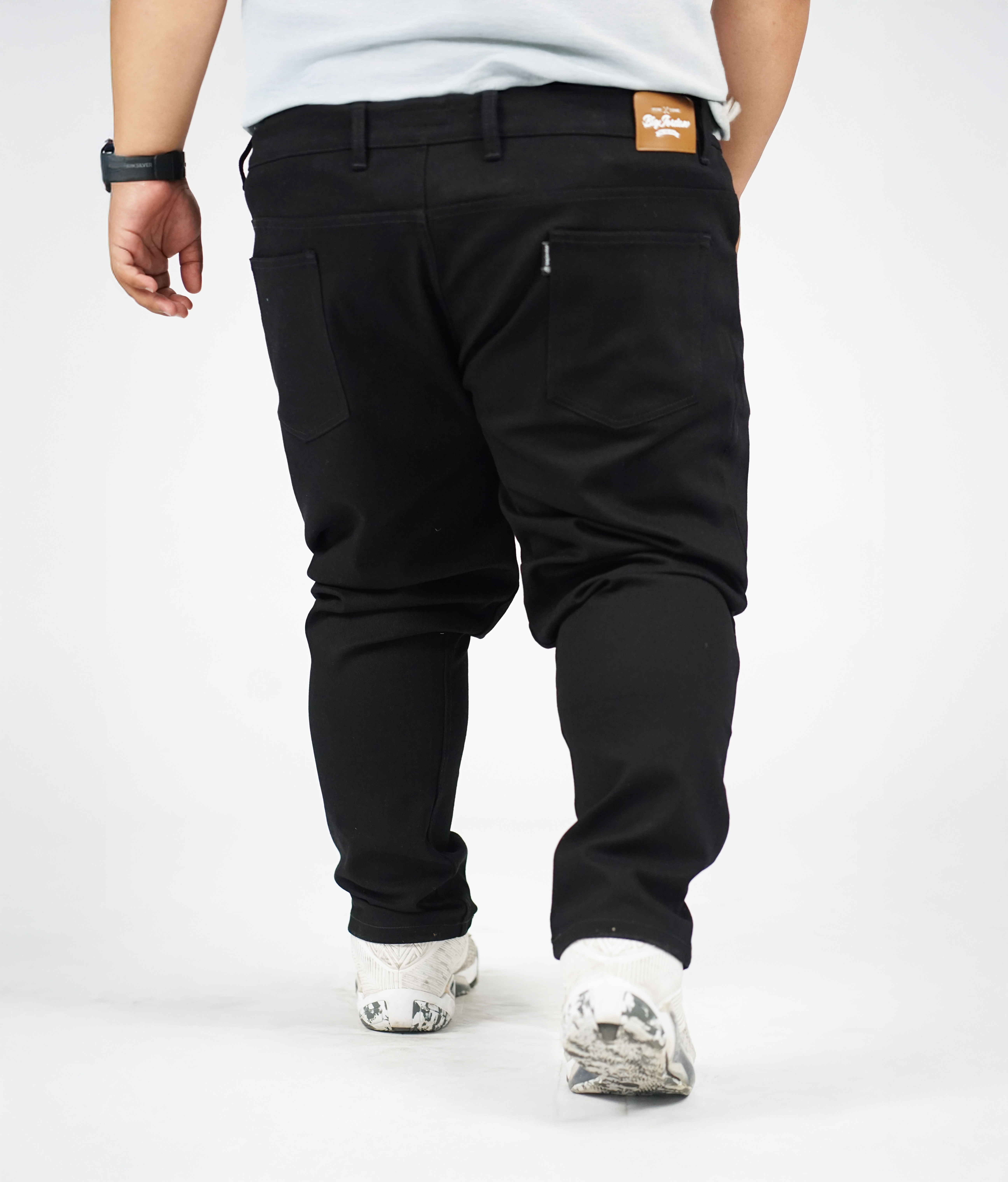 SASUKE - CELANA JEANS PANJANG DEEP BLACK PREMIUM 3