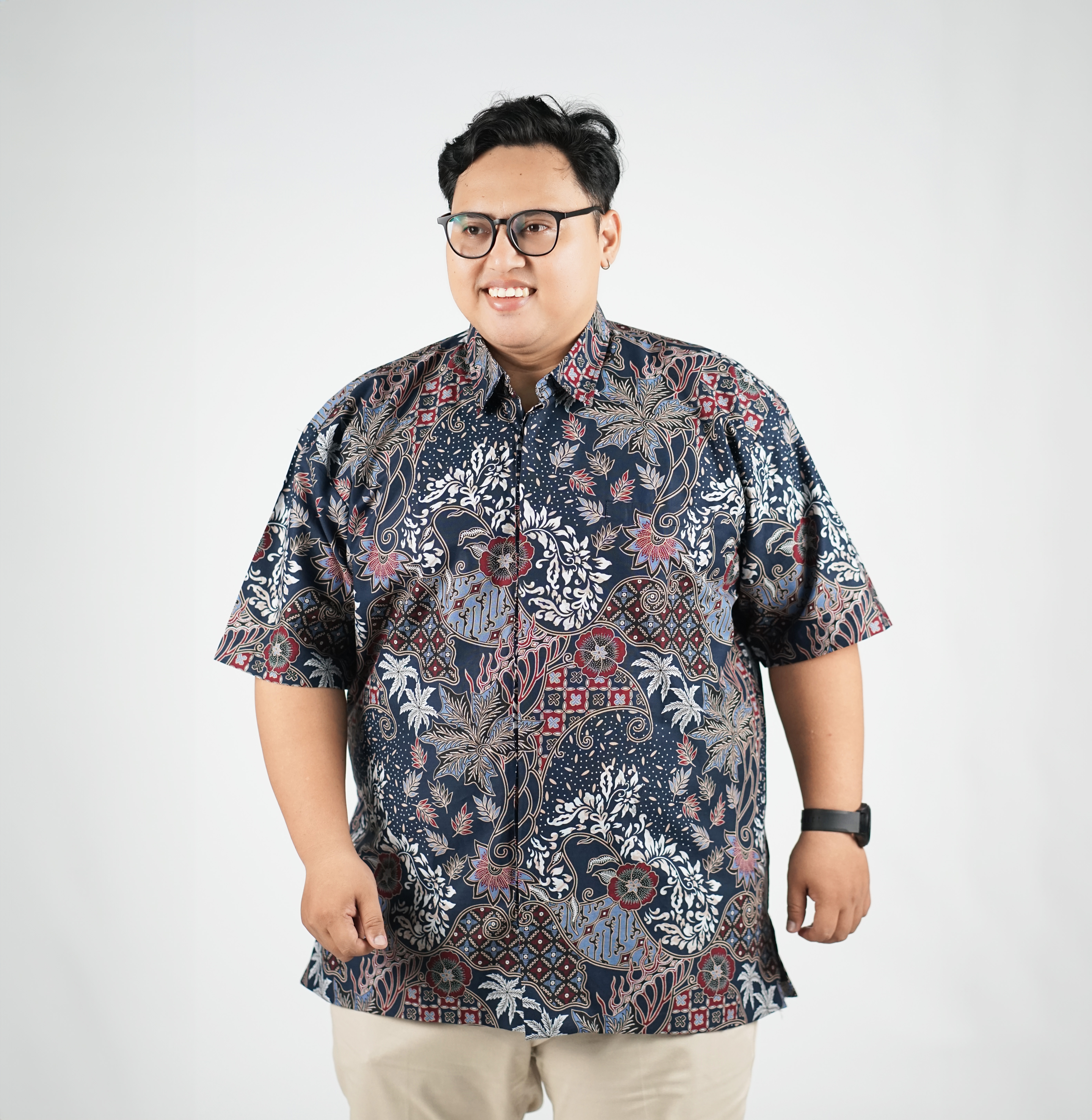 D'AMORE - KEMEJA BATIK PENDEK 7