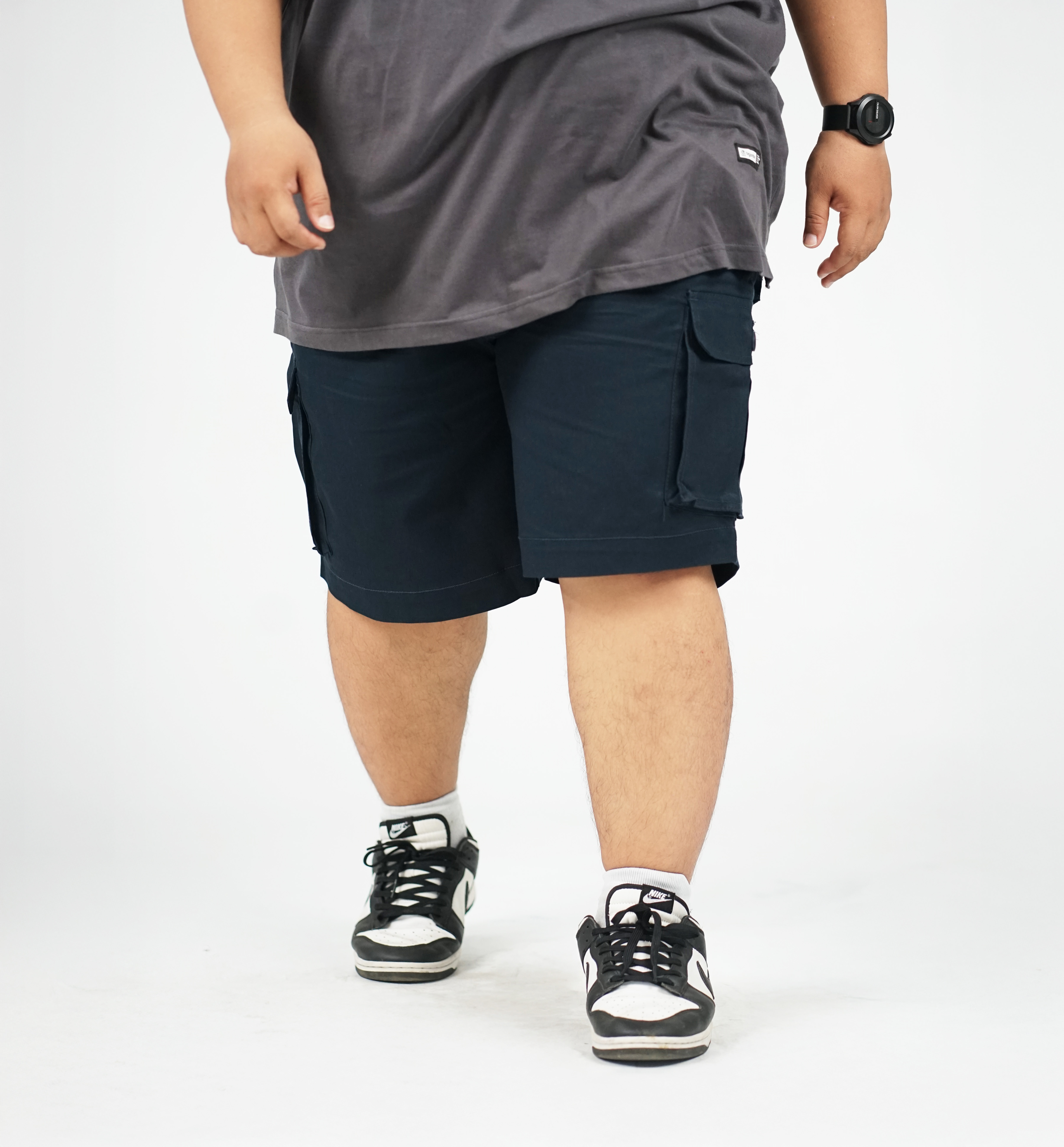 CELANA KARGO PENDEK NAVY