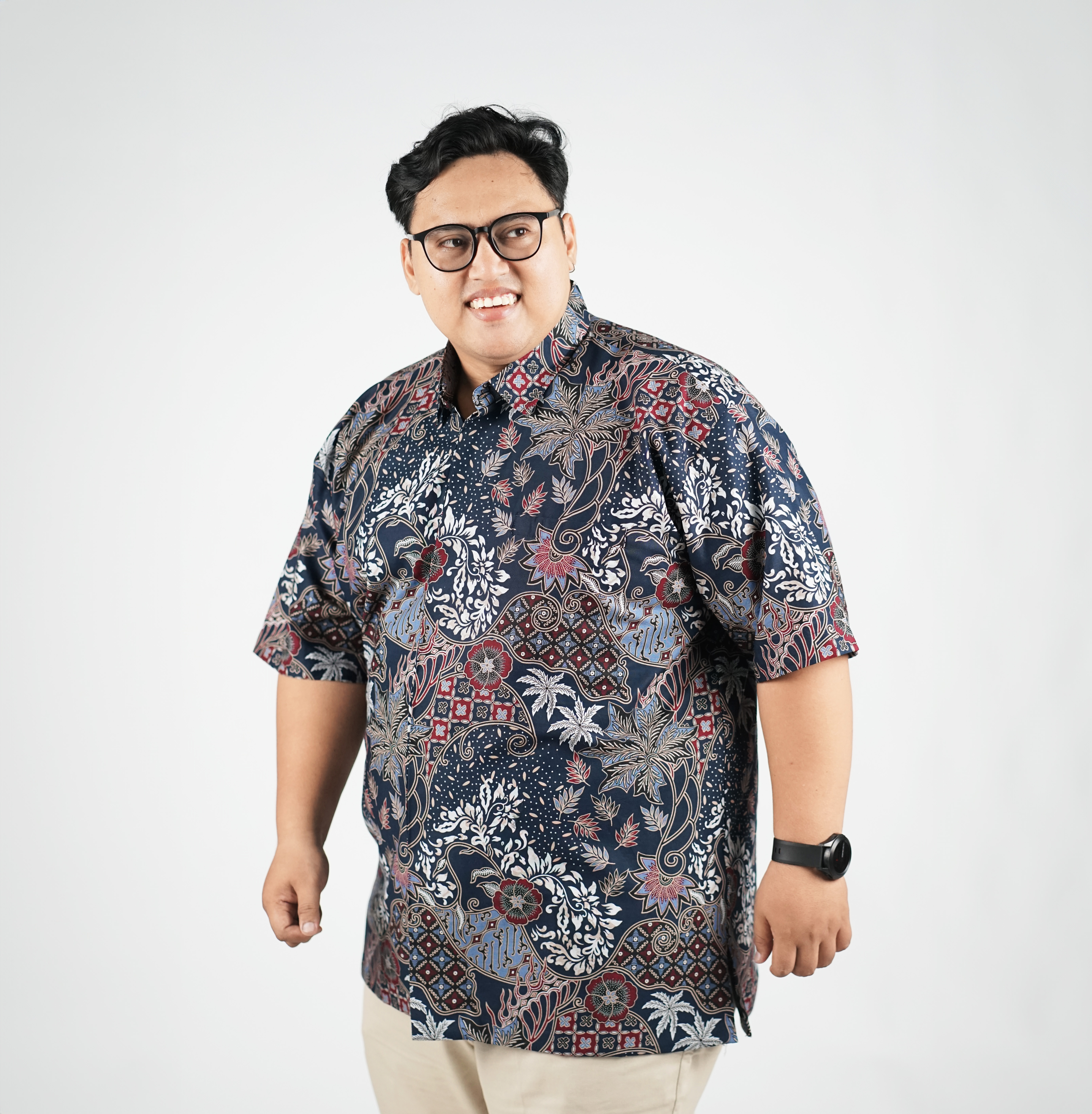 D'AMORE - KEMEJA BATIK PENDEK 5