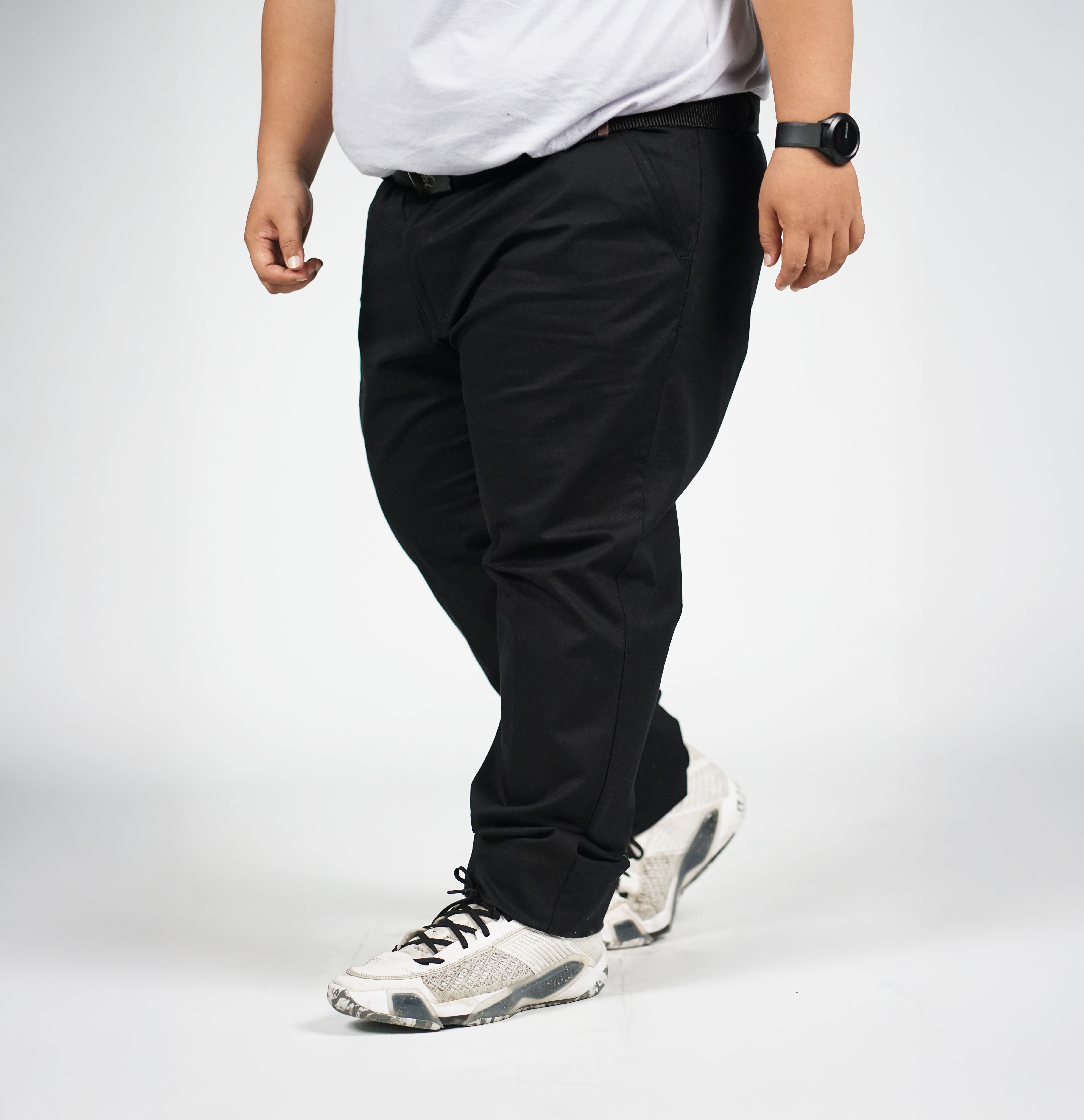 CELANA CHINO HITAM 46 48 50 52 54 3