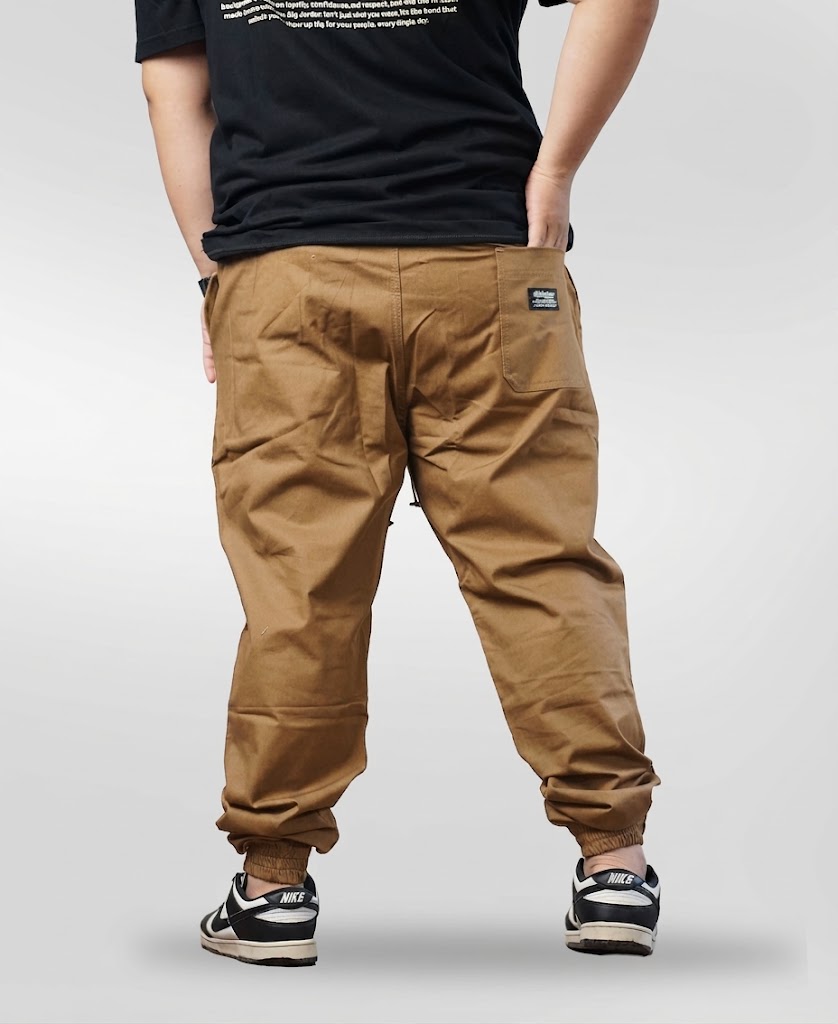 Celana Jogger Big Size Jumbo - Mocca | BigJordan 2
