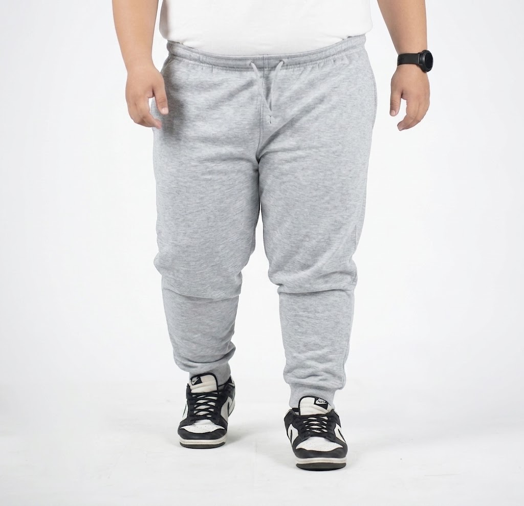 BigJordan Zuma Jogger Pants Big Size Ukuran Jumbo 42-44 - Abu Muda Misty
