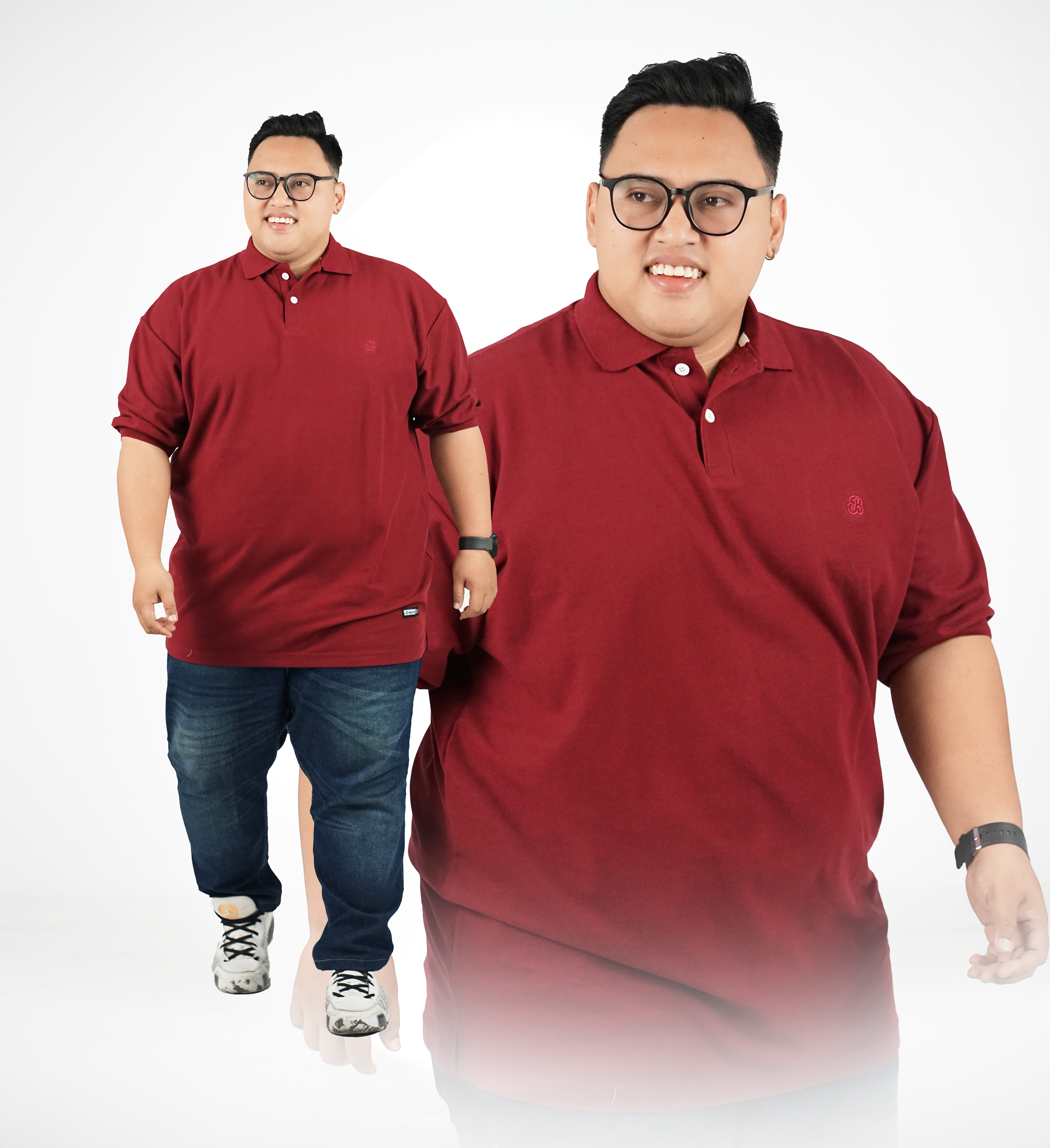 POLO SHIRT MAROON 4