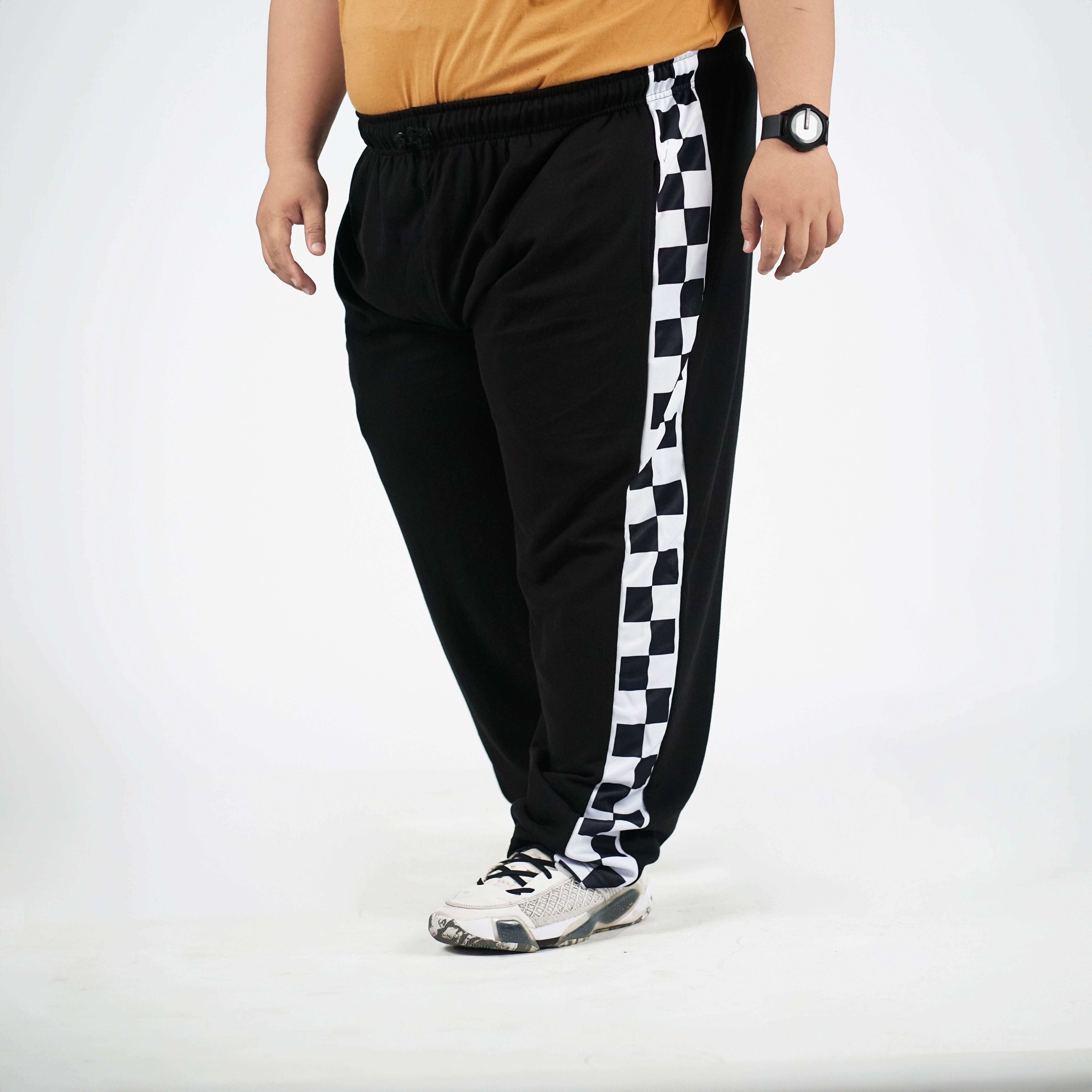 BLANCOVIC - CHECKREBOARD TRACKPANTS
