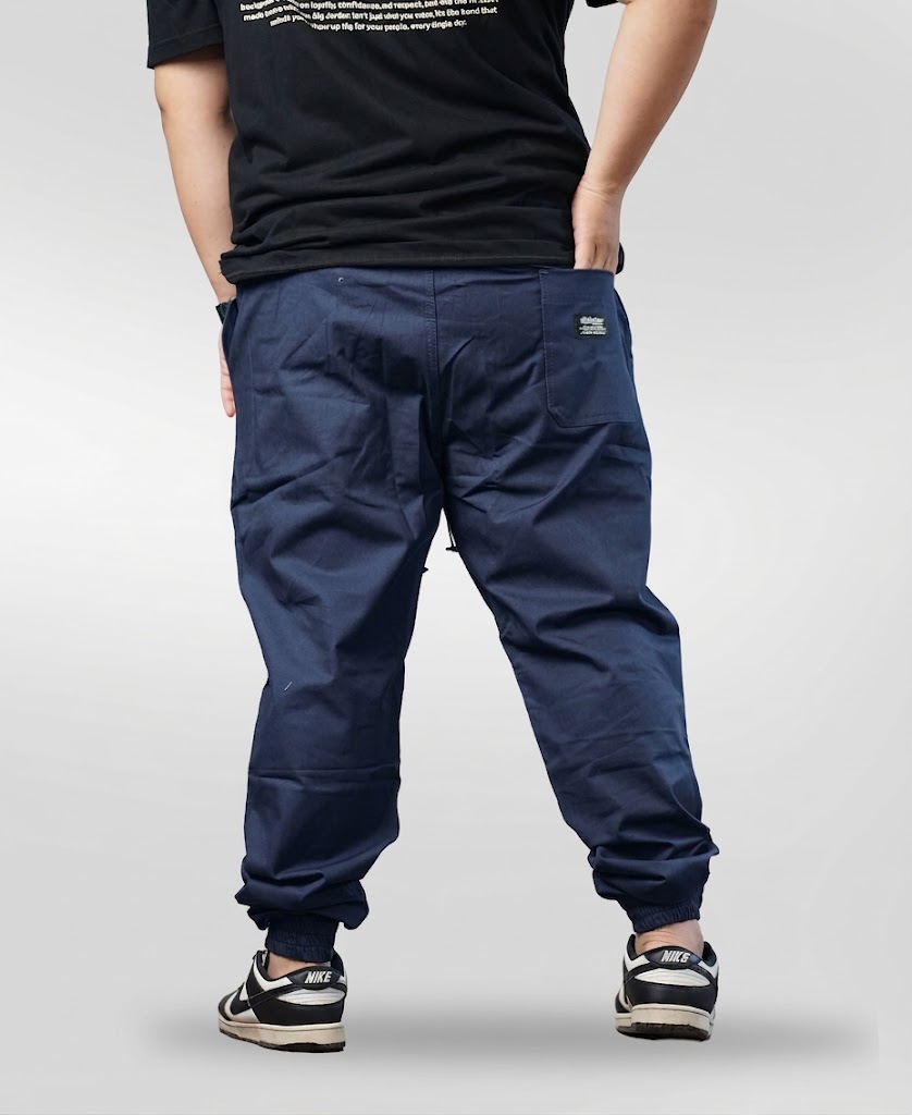 Celana Jogger Big Size Jumbo - Navy | BigJordan 2