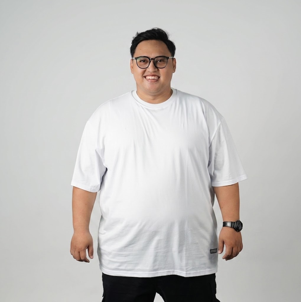 KAOS O-NECK PUTIH