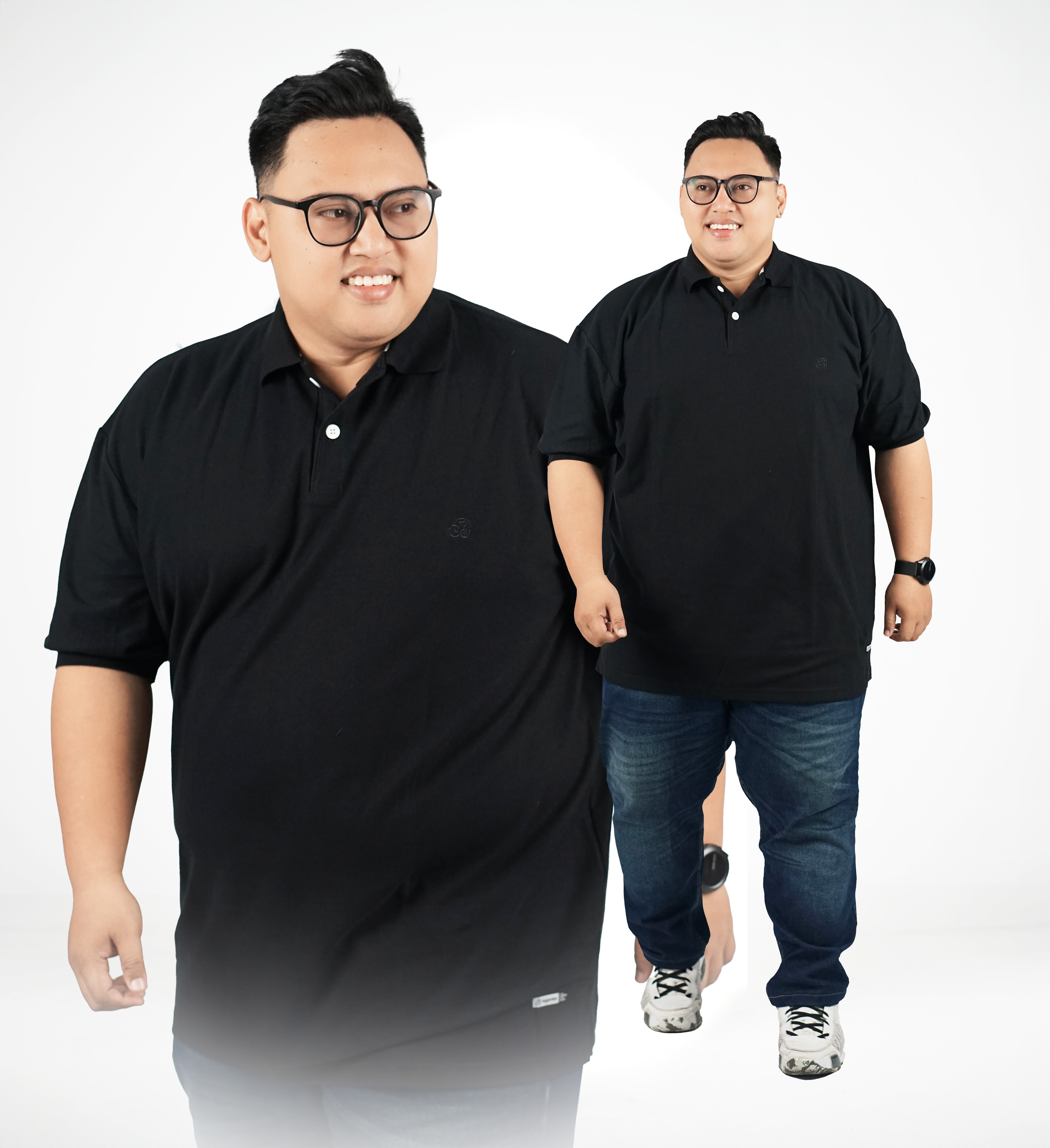 POLO SHIRT HITAM 4
