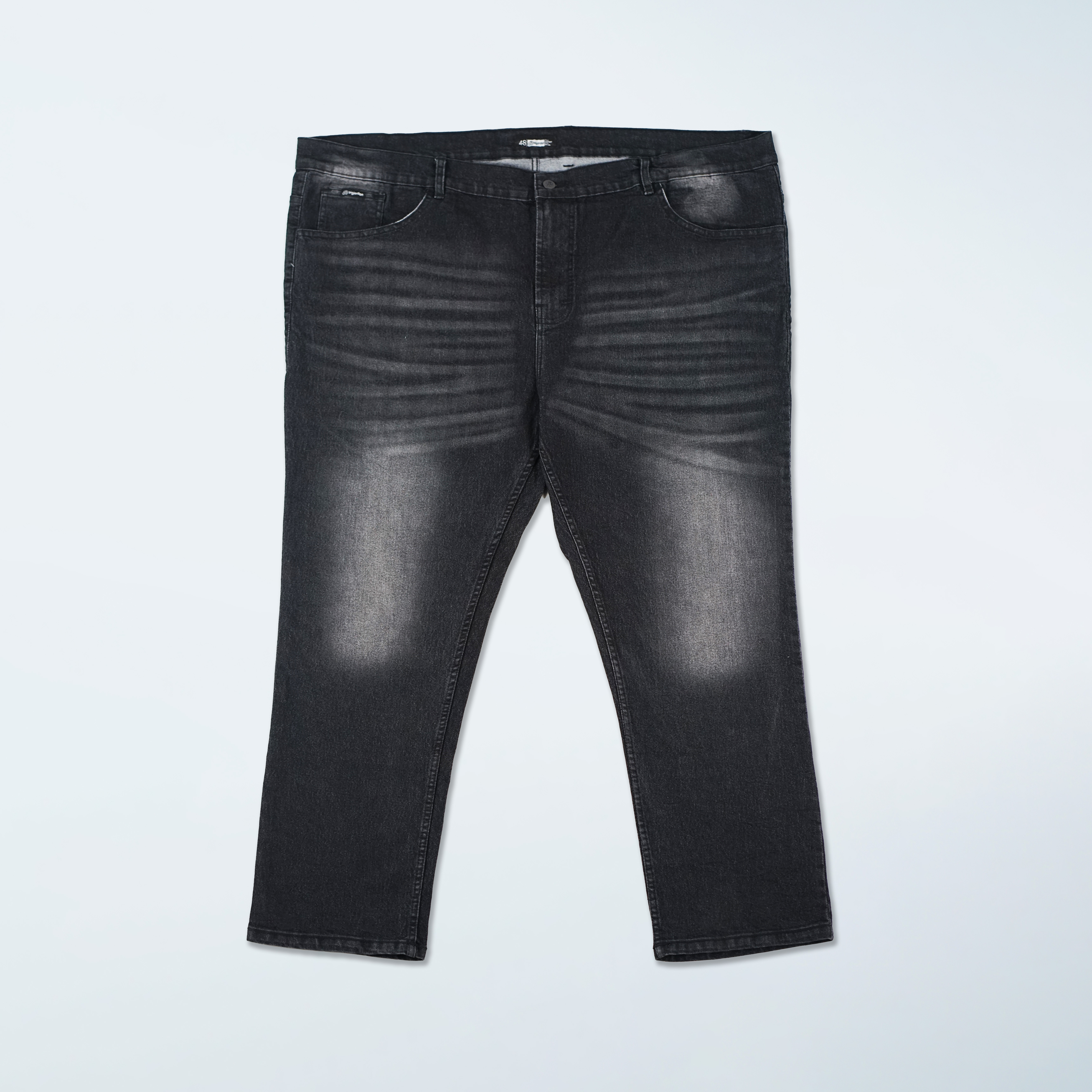 HOGAN Celana Jeans Pria Big Size Washed Black Denim Slimfit Stretch | bigjordan 4