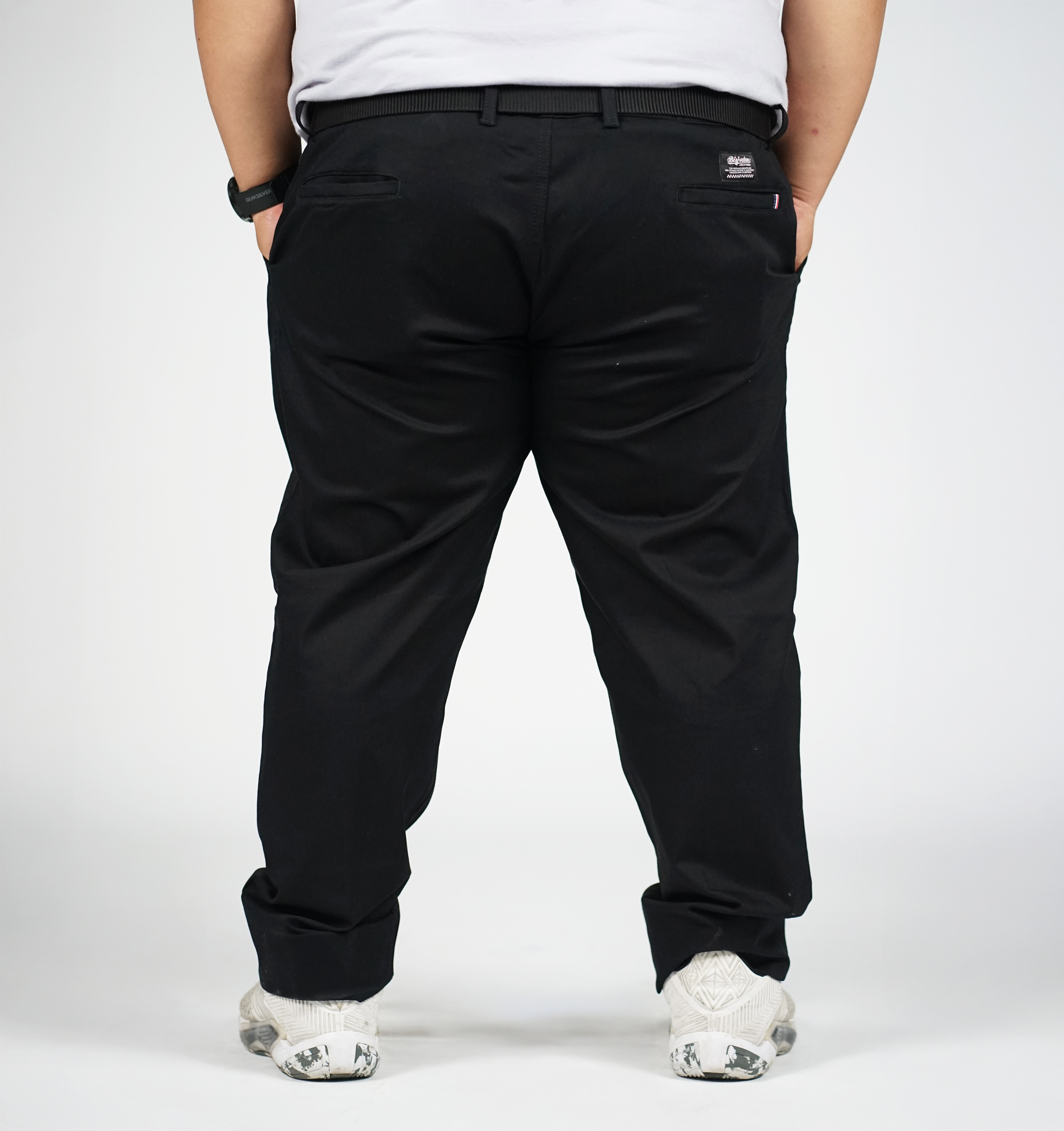 CELANA CHINO HITAM 46 48 50 52 54 4