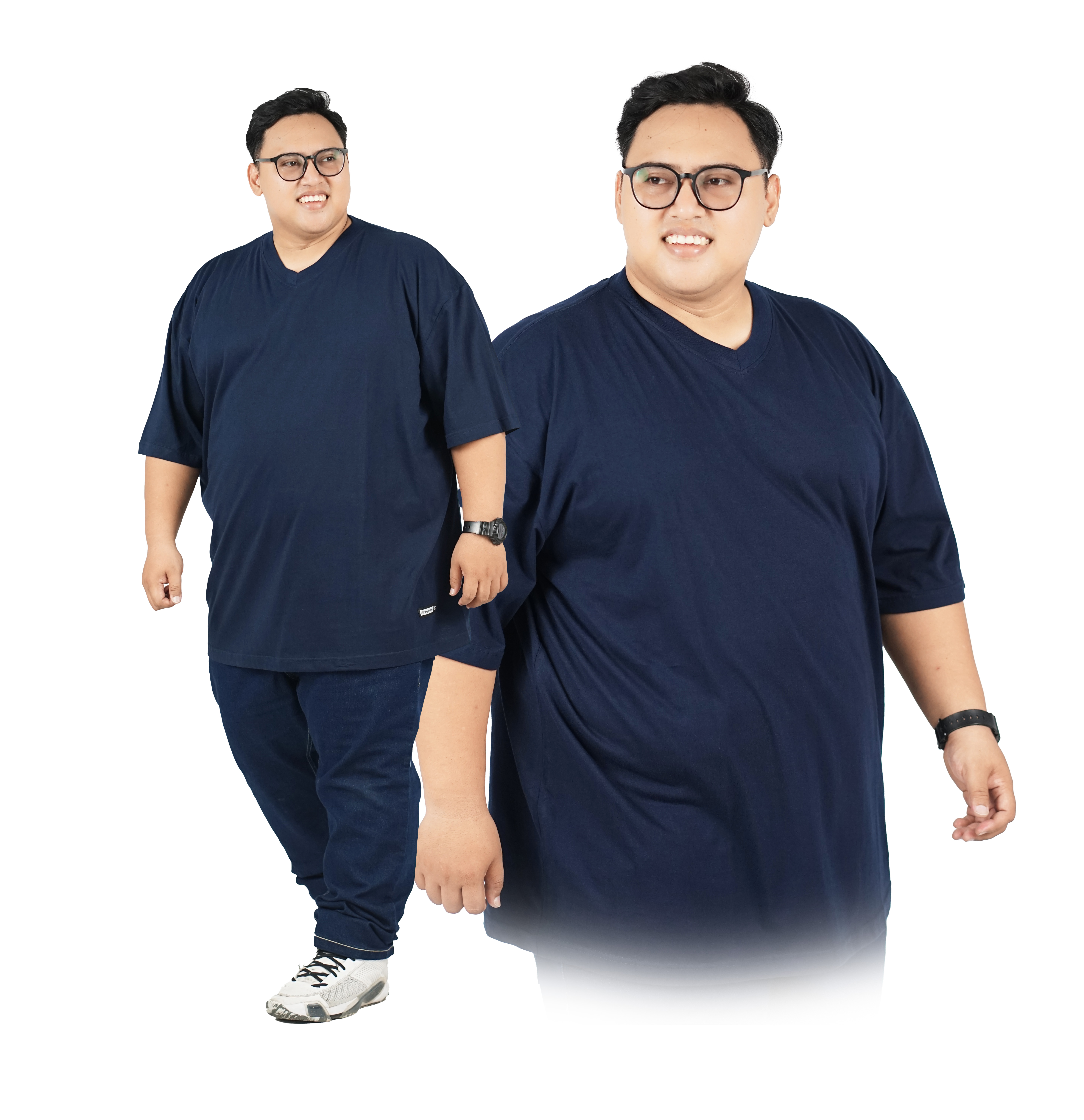 KAOS V-NECK NAVY 3