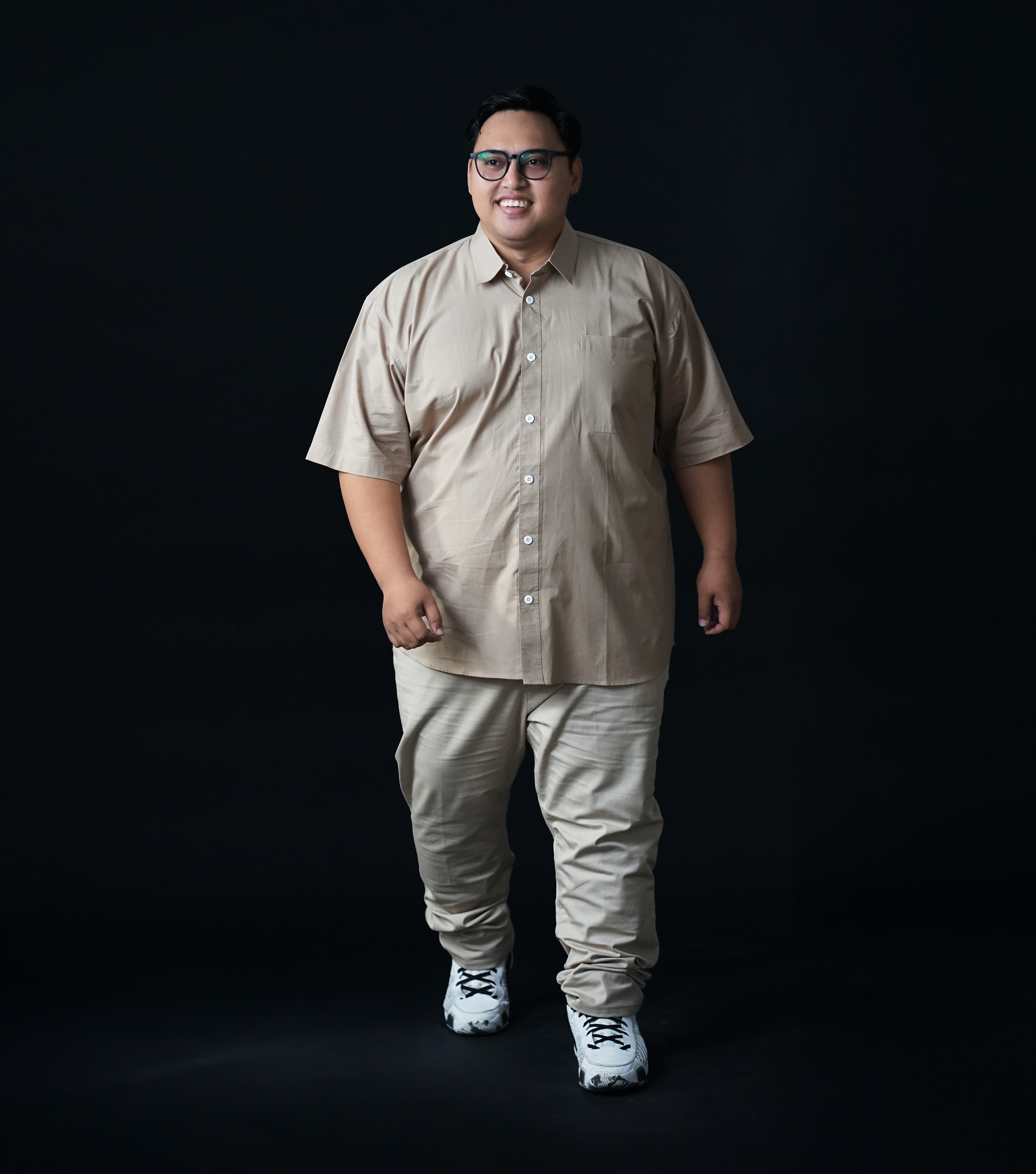 VENTO - Kemeja Lengan Pendek Big Size Katun Premium | BigJordan 5