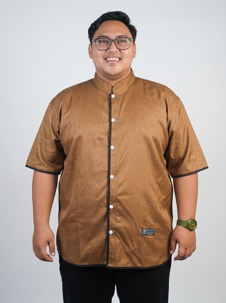 Razan Kemeja Koko Madinah Big Size (3XL - 8XL) | BigJordan