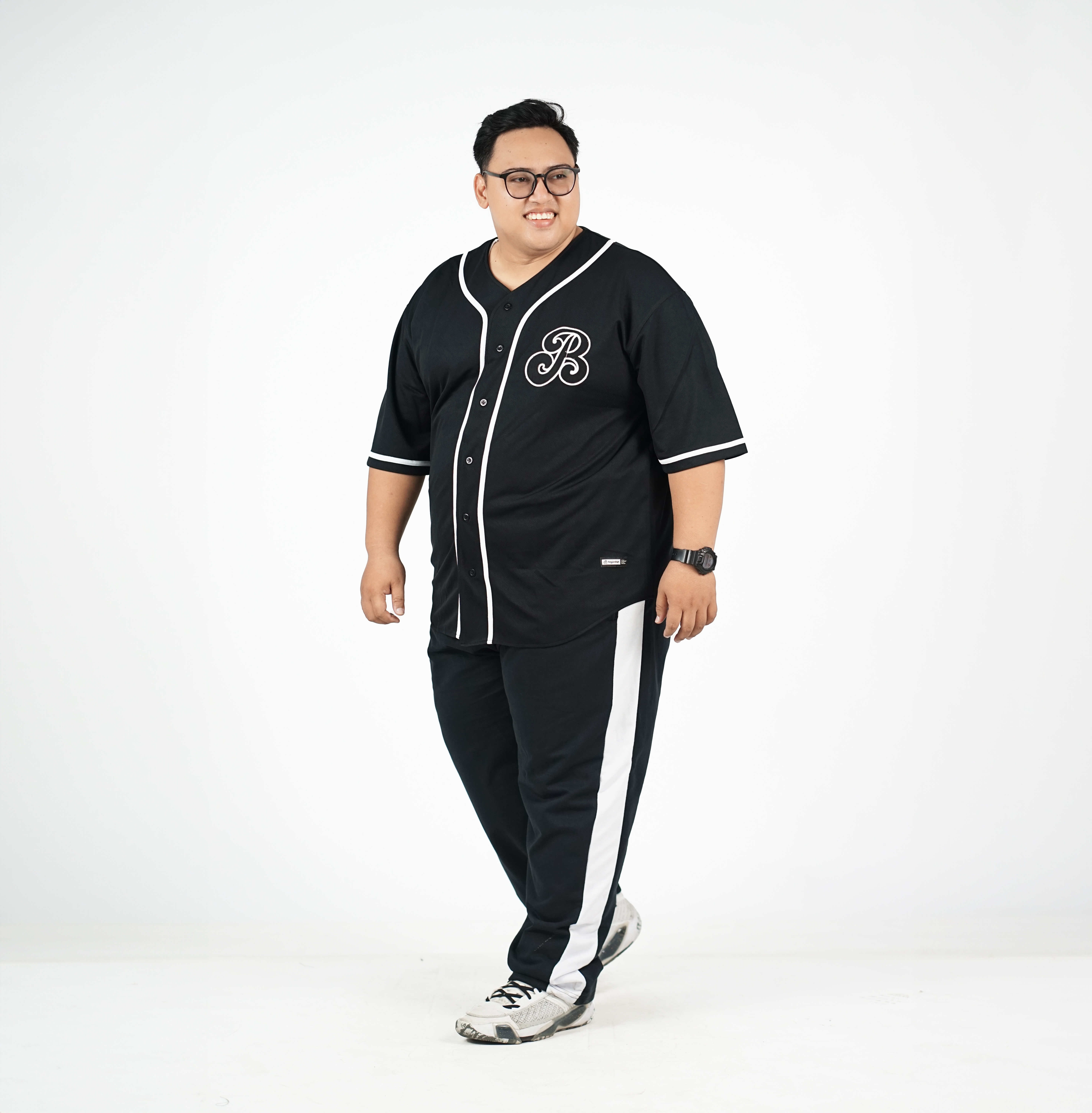 ANDREA - JERSEY BASEBALL HITAM 4