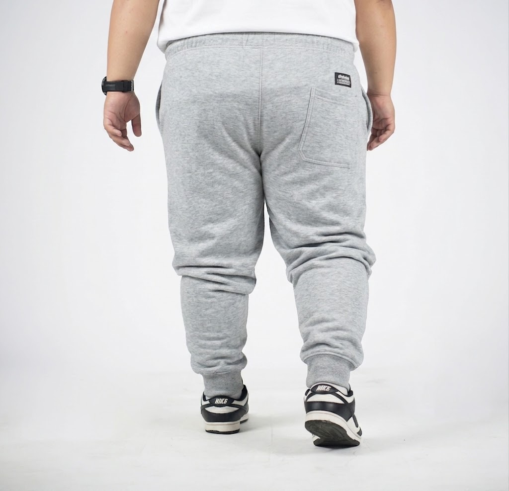 BigJordan Zuma Jogger Pants Big Size Ukuran Jumbo 46-54 - Abu Muda Misty 2