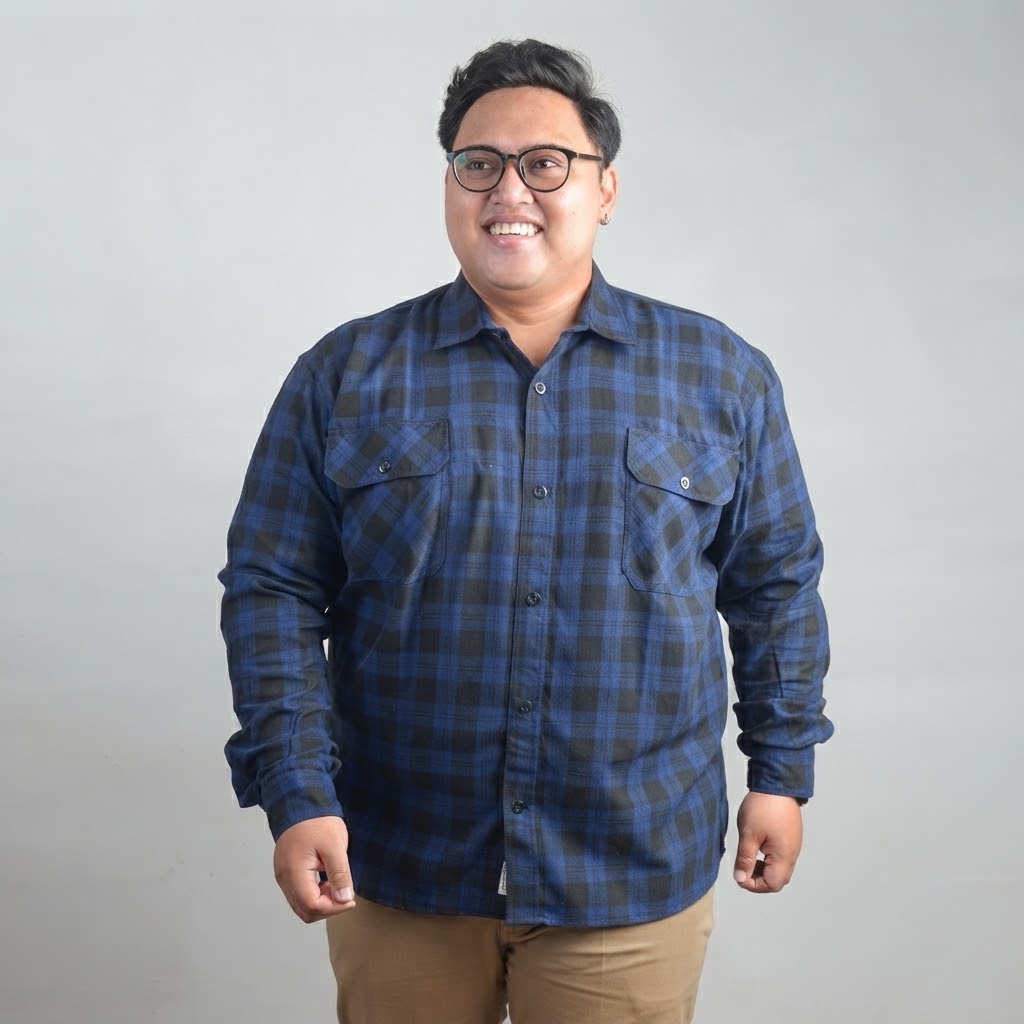 CIELO - KEMEJA FLANNEL LENGAN PANJANG
