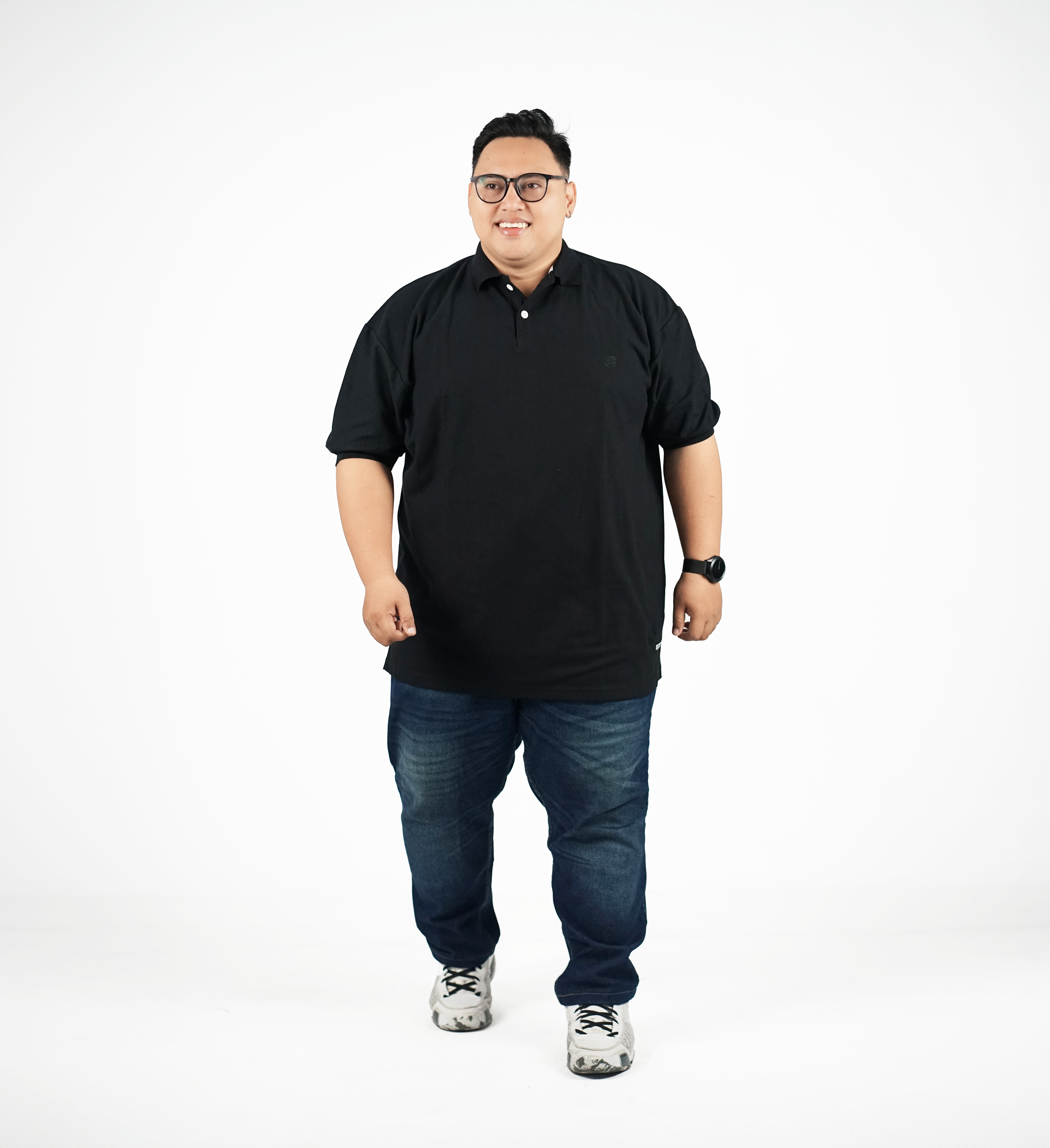 POLO SHIRT HITAM 3