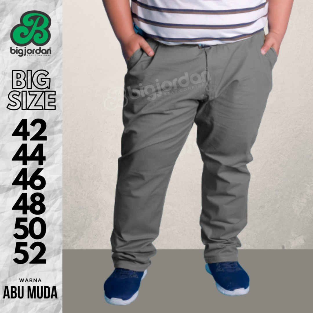 CELANA CHINO ABU MUDA 46 48 50 52 54