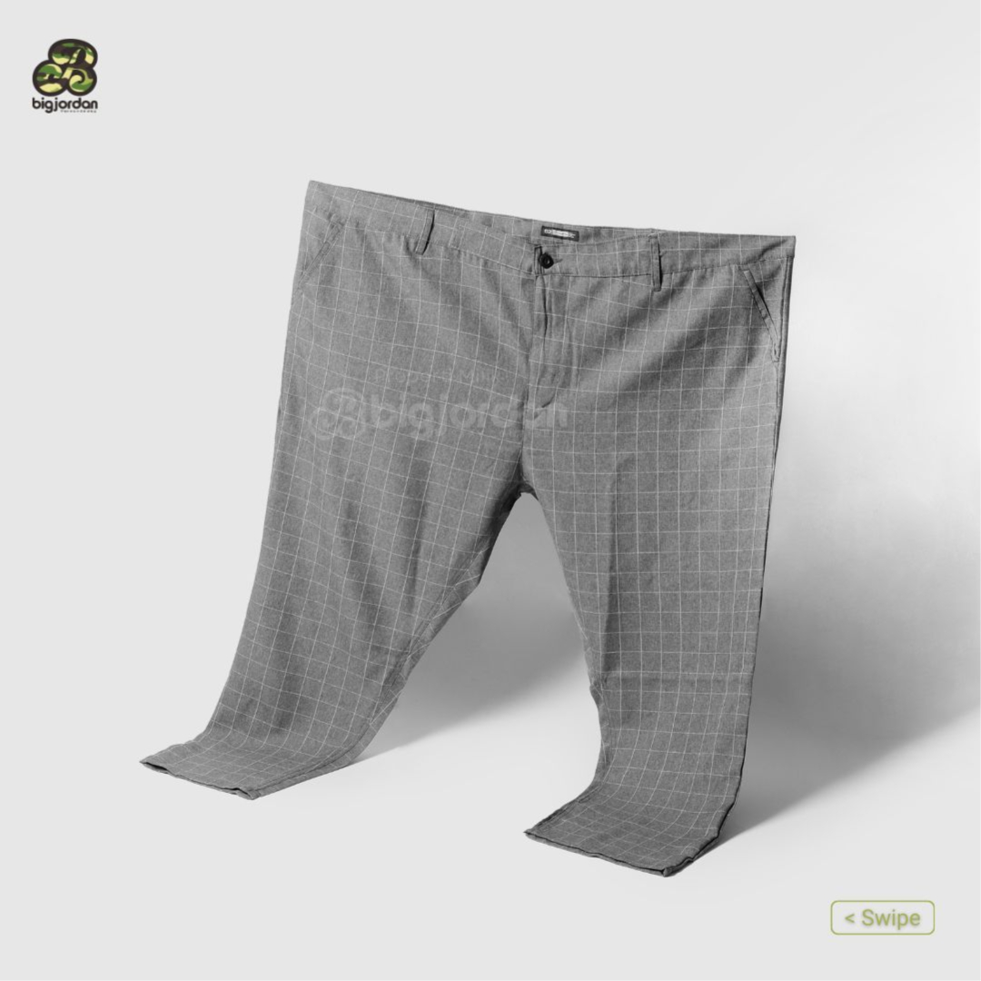 MONZA ABU MUDA - CELANA TARTAN PANJANG