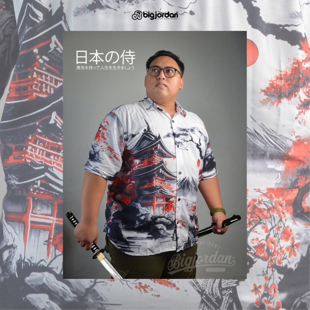 TAKEDA - KEMEJA MOTF FULL PRINT 5