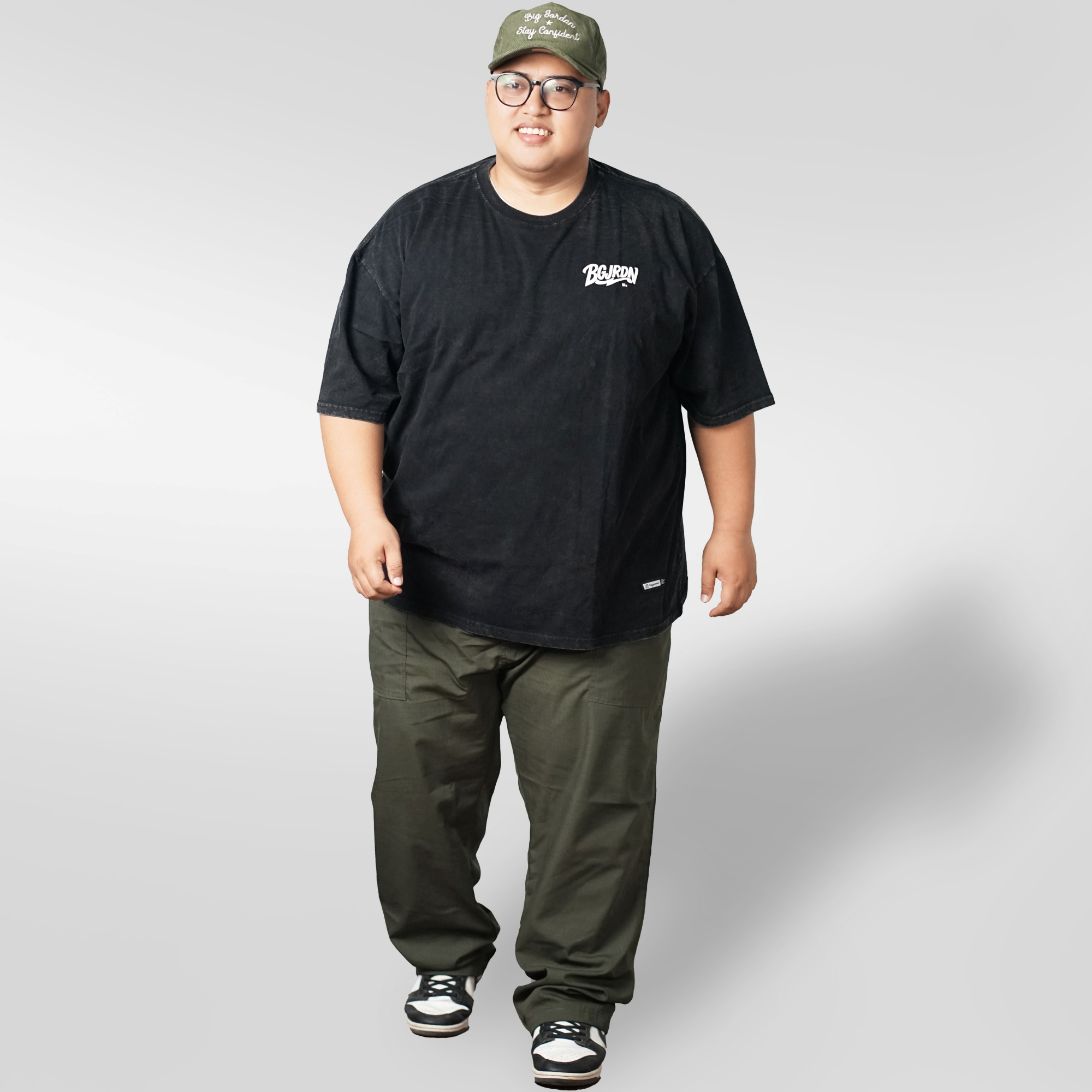 MARTINEZ - KAOS GRAFIS WASHED BIG SIZE 3