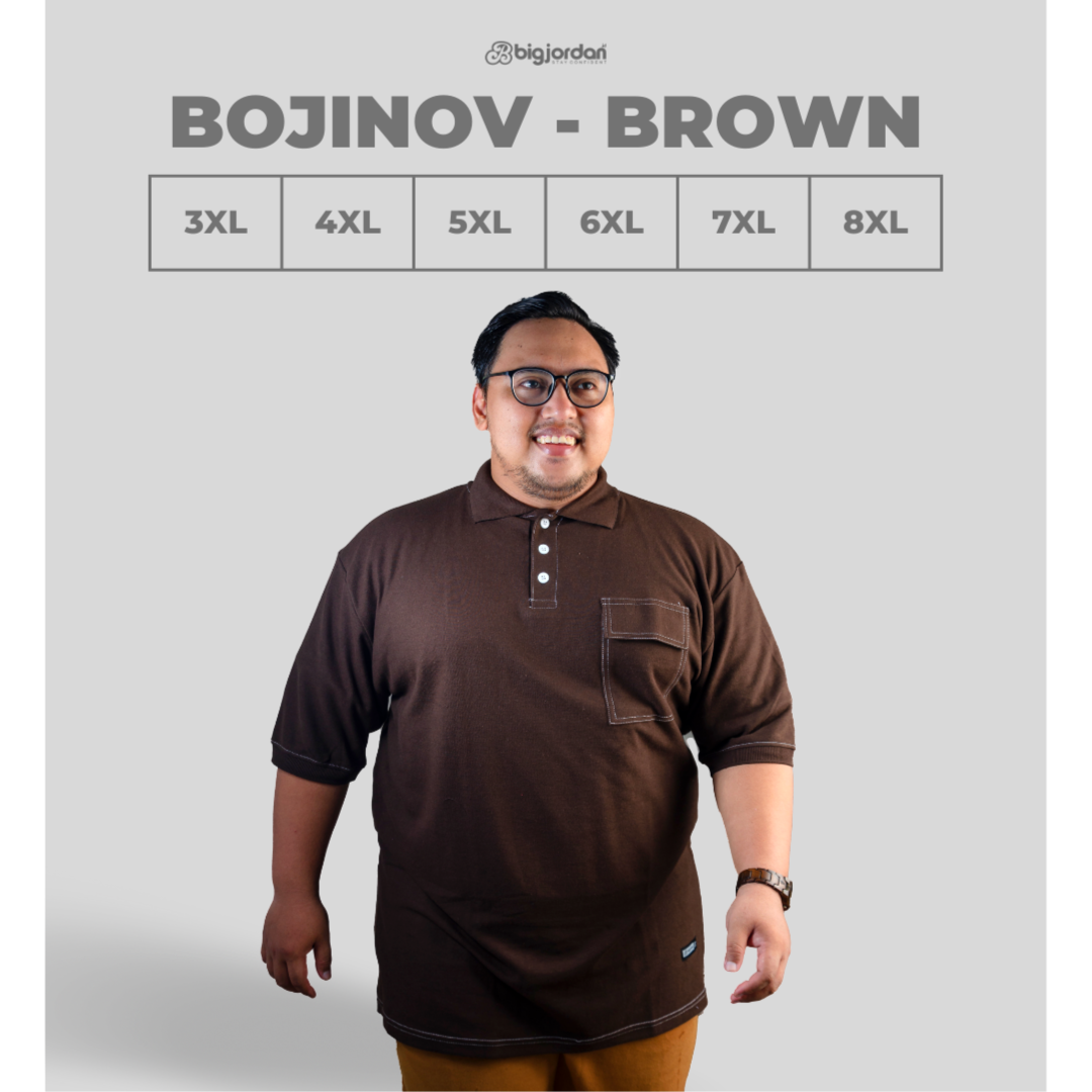 BOJINOV BROWN - POLO SHIRT 2