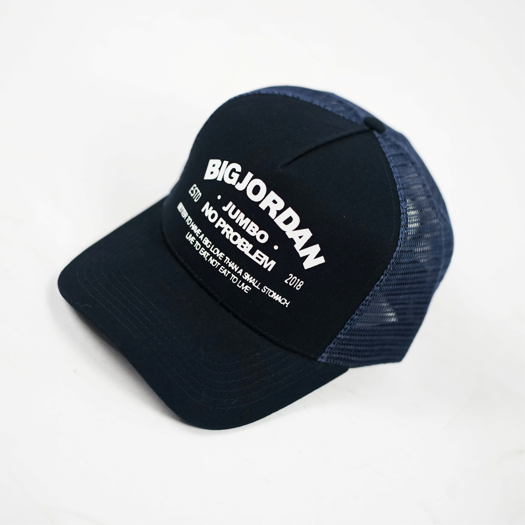 CAPO LEONE - TOPI TRUCKER BIRU NAVY
