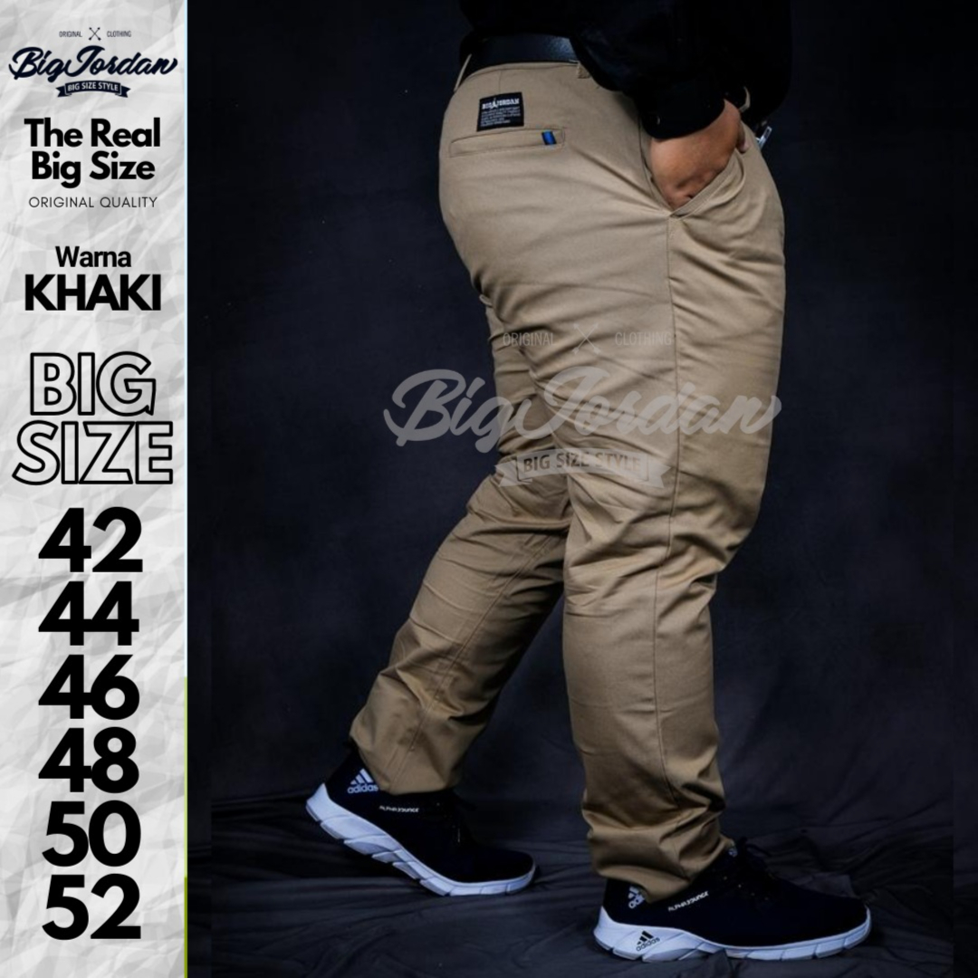 CELANA CHINO KHAKI 46 48 50 52 54