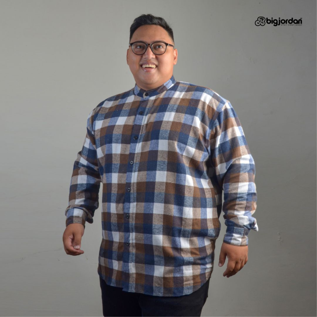ROVELLA - KEMEJA FLANNEL KOKO LENGAN PANJANG