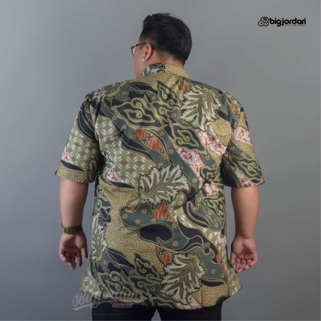 MORGAN - KEMEJA BATIK PENDEK 3
