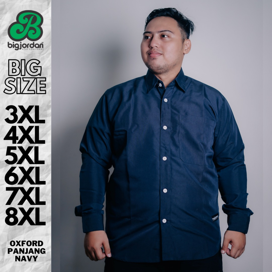 KEMEJA LENGAN PANJANG NAVY