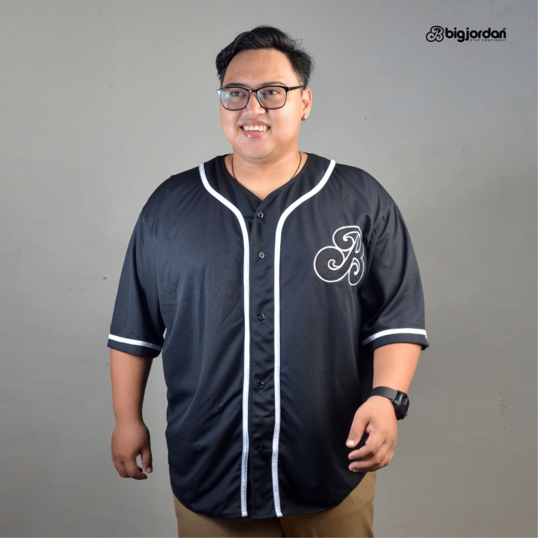 ANDREA - JERSEY BASEBALL HITAM 2