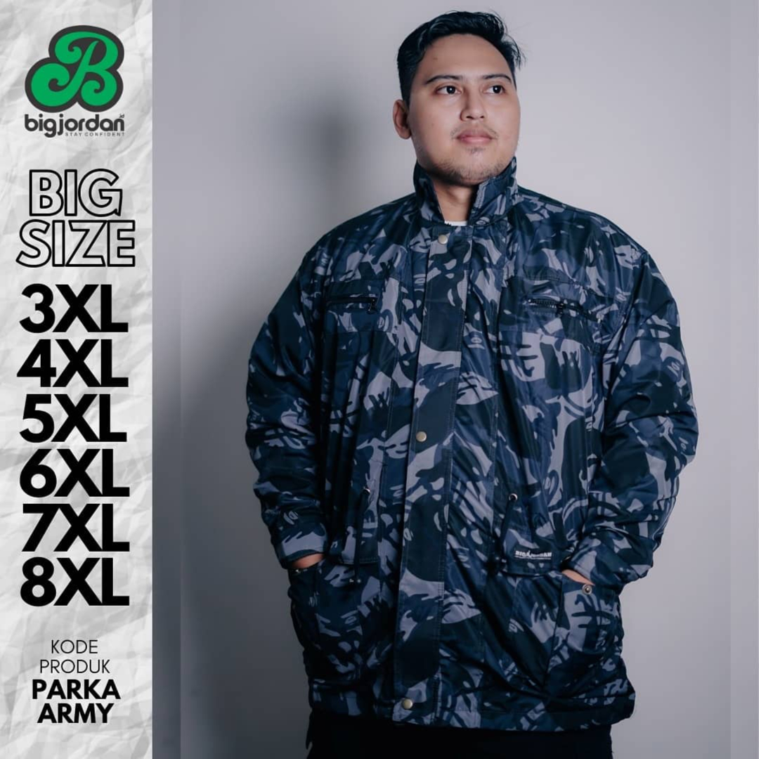 JAKET PARKA ARMY ABU 2XL