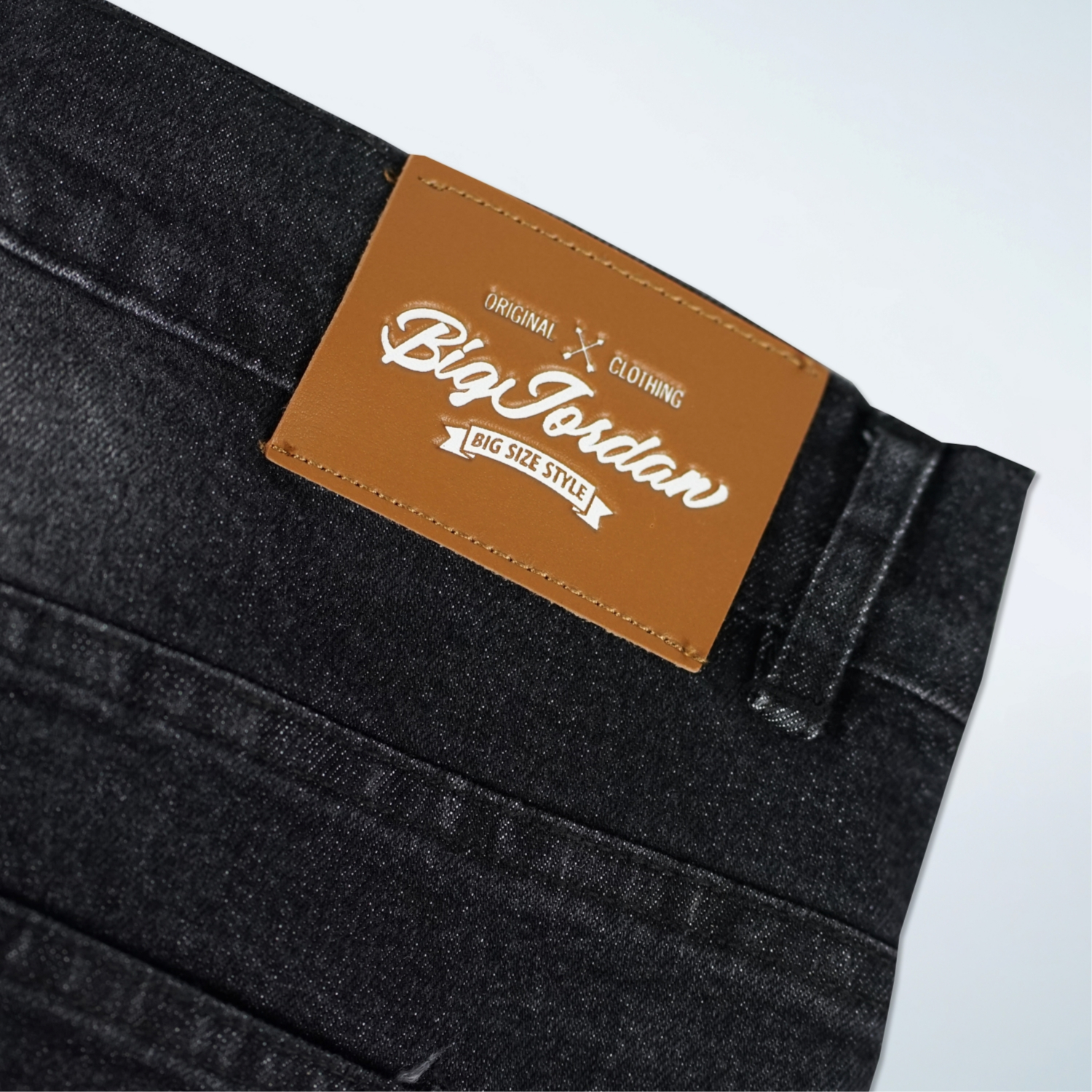 HOGAN - CELANA JEANS SLIMFIT STRETCH WASHED BLACK 4