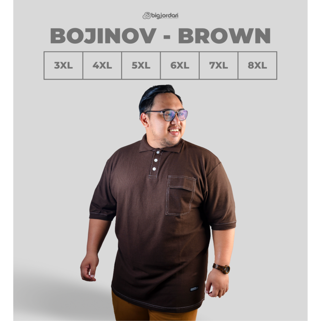 BOJINOV BROWN - POLO SHIRT 3