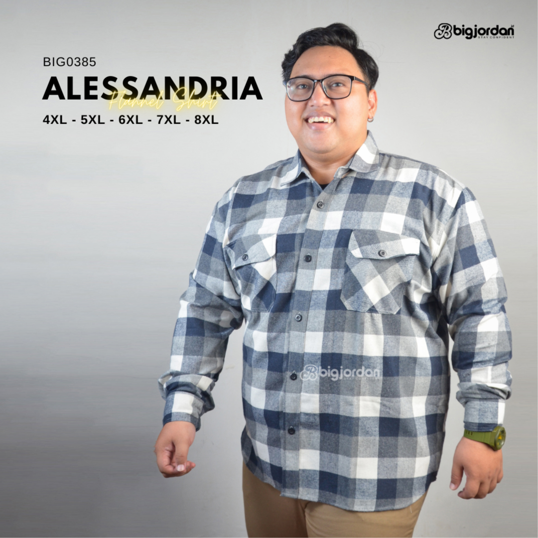 ALESSANDRIA - KEMEJA FLANNEL LENGAN PANJANG 2