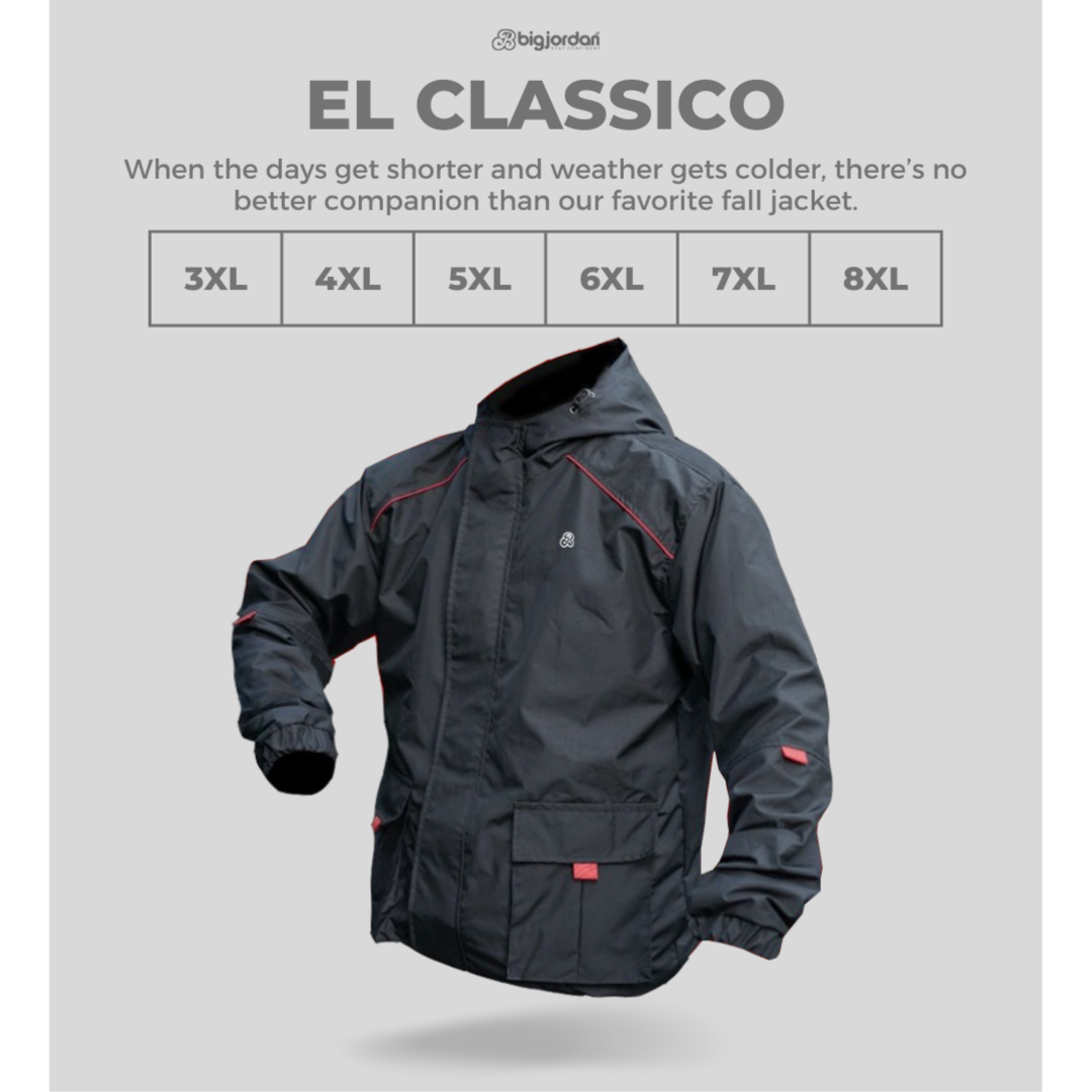 EL CLASSICO BLACK JACKET - JAKET OUTDOOR JAKET PARKA 2
