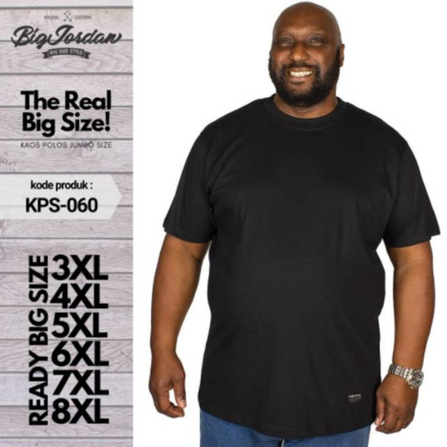 KAOS O-NECK HITAM