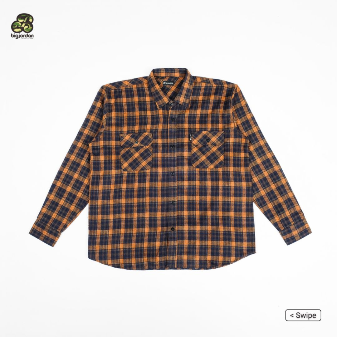 LIVORNO - KEMEJA FLANNEL LENGAN PANJANG 4