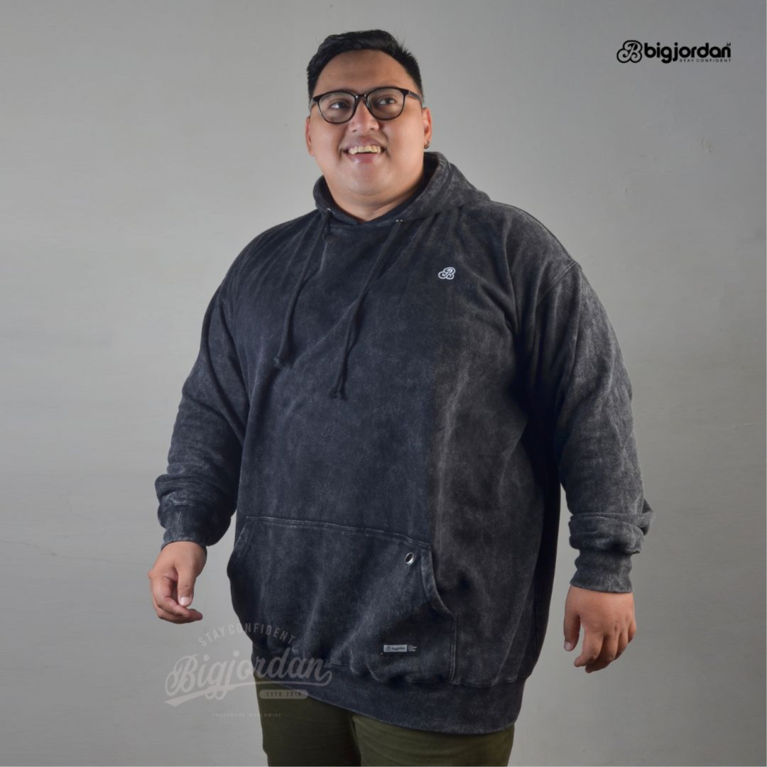 MYSTERIO - PULLOVER HOODIE WASHED BLACK